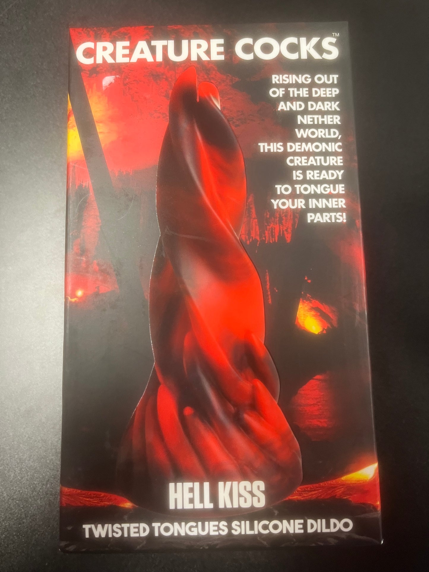Creature Cocks Hell Kiss Twisted Tongues Dildo