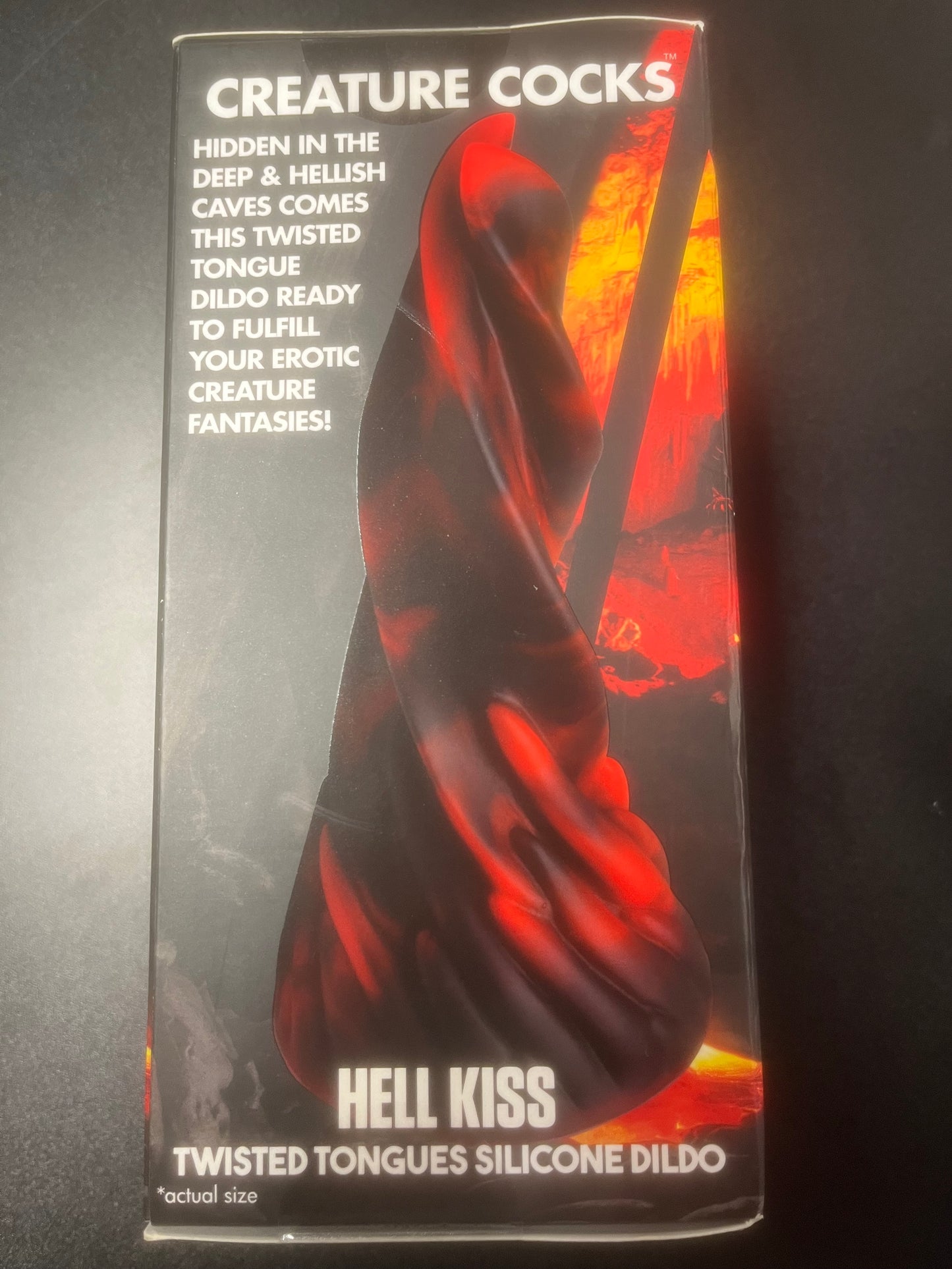 Creature Cocks Hell Kiss Twisted Tongues Dildo