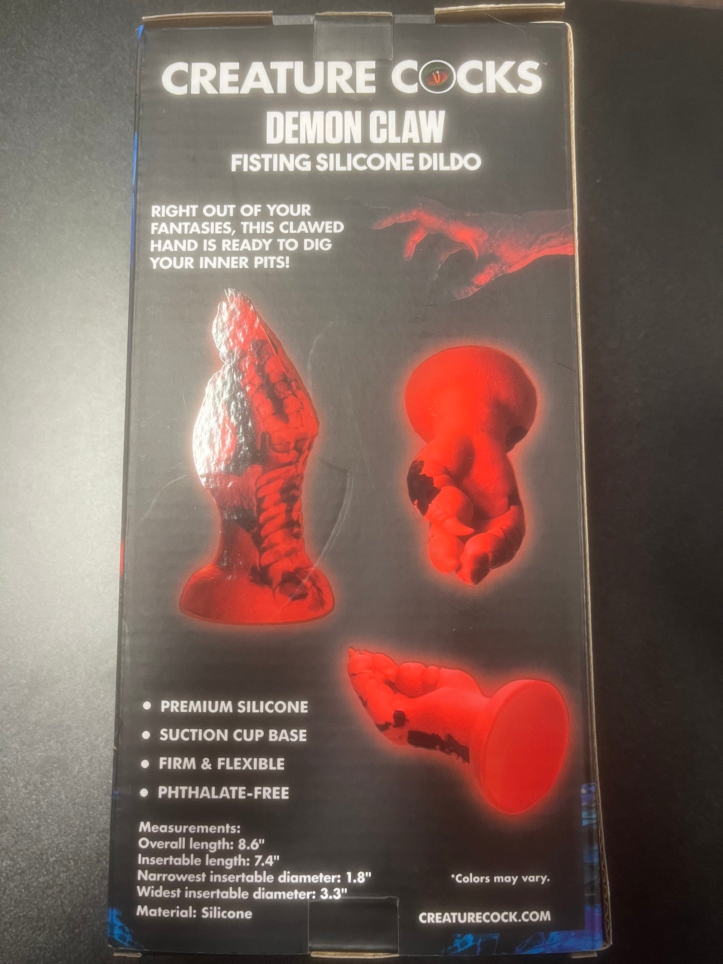 Creature Cocks Demon Claw Dildo