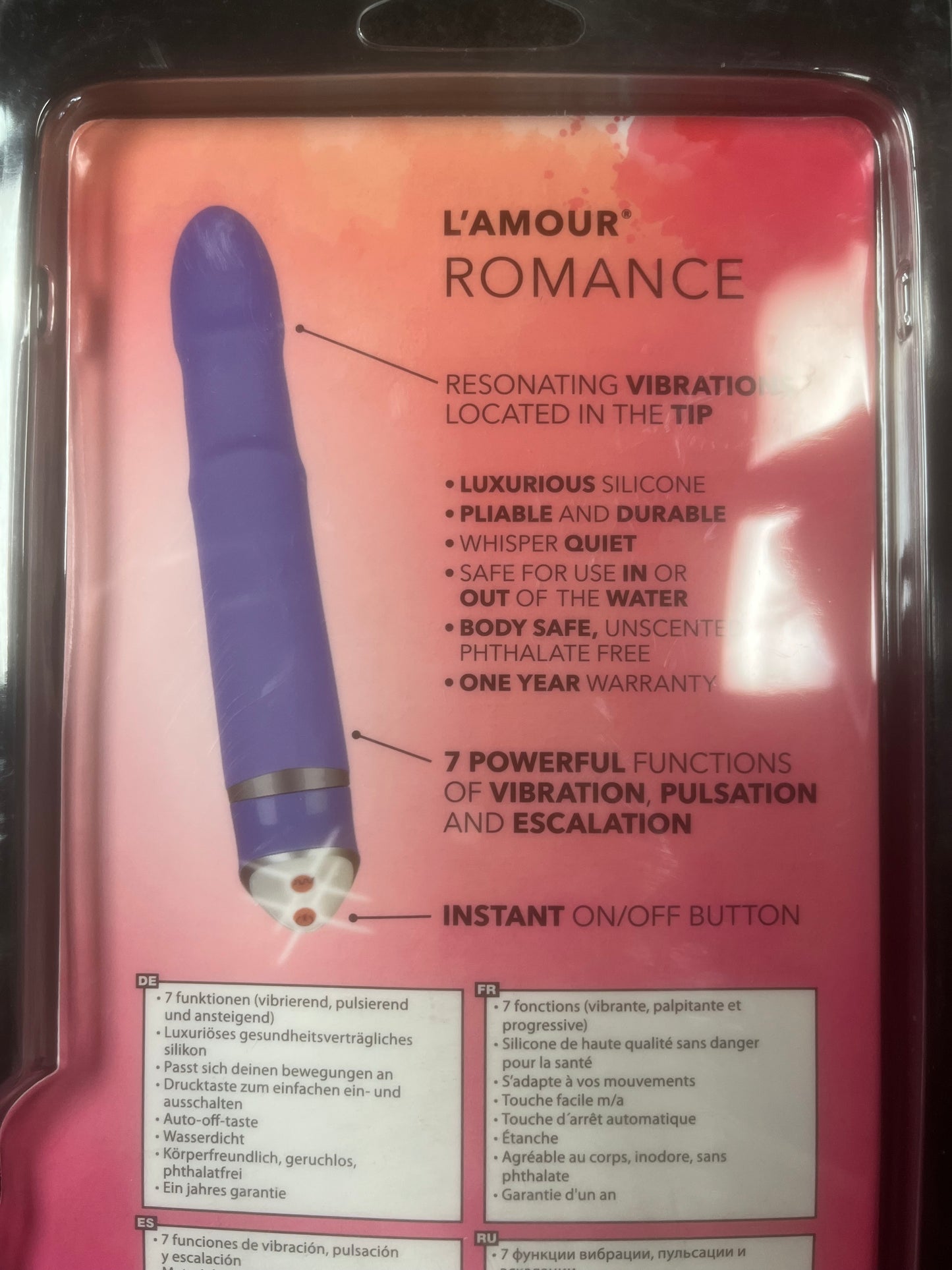 Calexotics L'Amour Romance Premium Silicone Massager