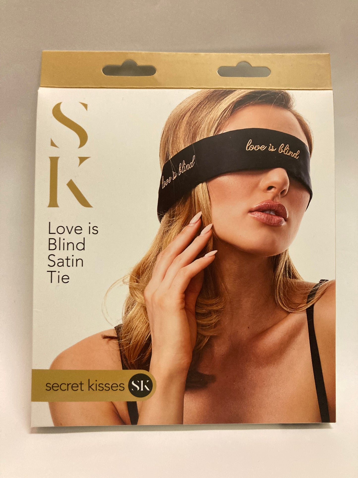 Secret Kisses Love Is Blind Satin Tie