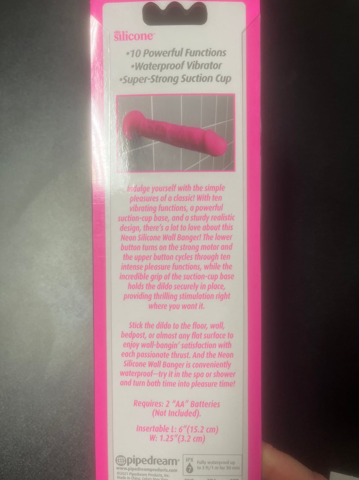 Neon Silicone Wallbanger Vibe