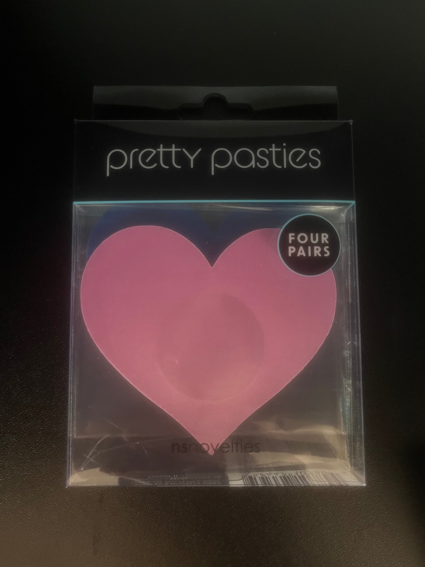 NS Novelties Pretty Pasties Four Pack Hearts