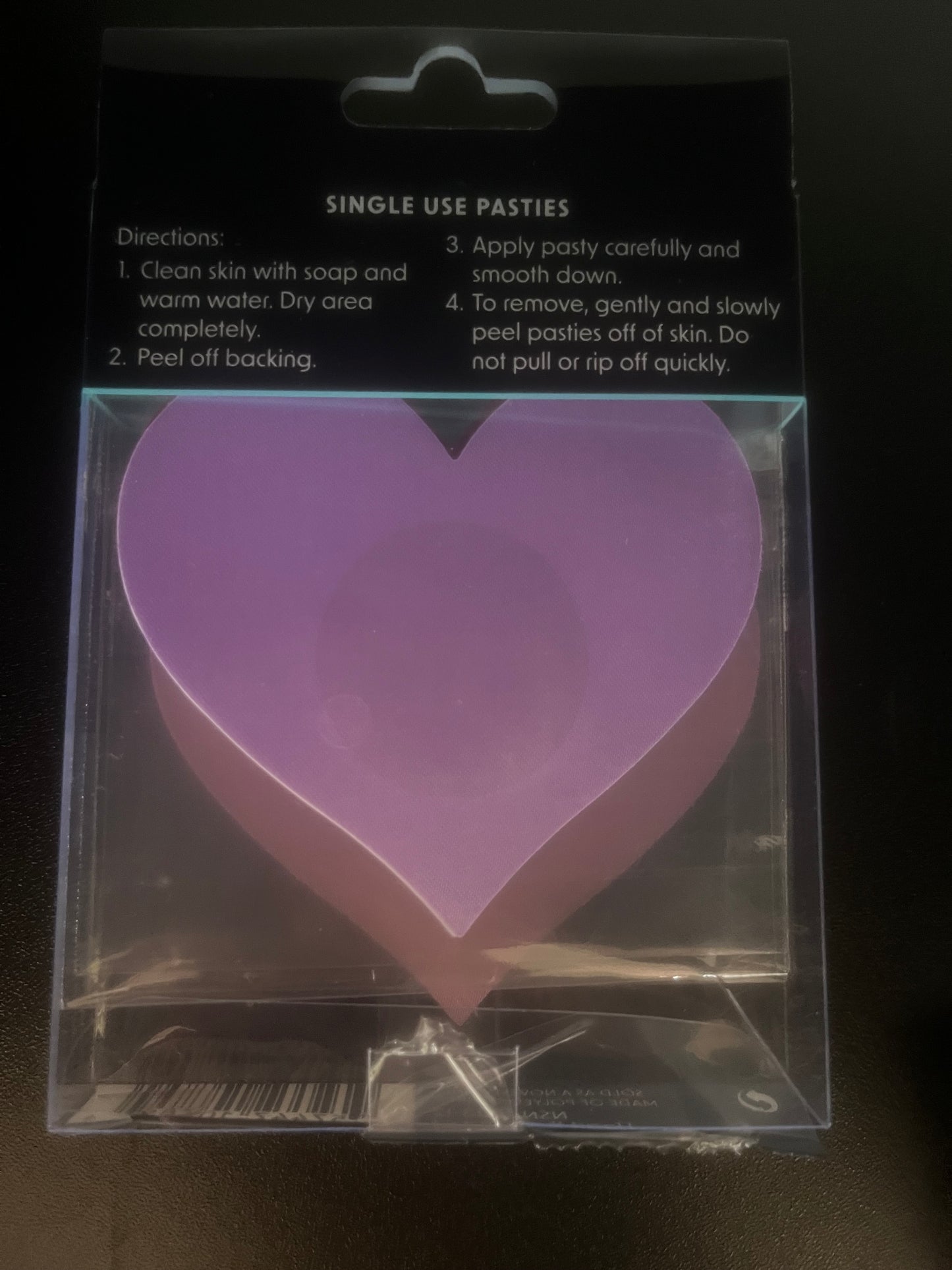 NS Novelties Pretty Pasties Four Pack Hearts