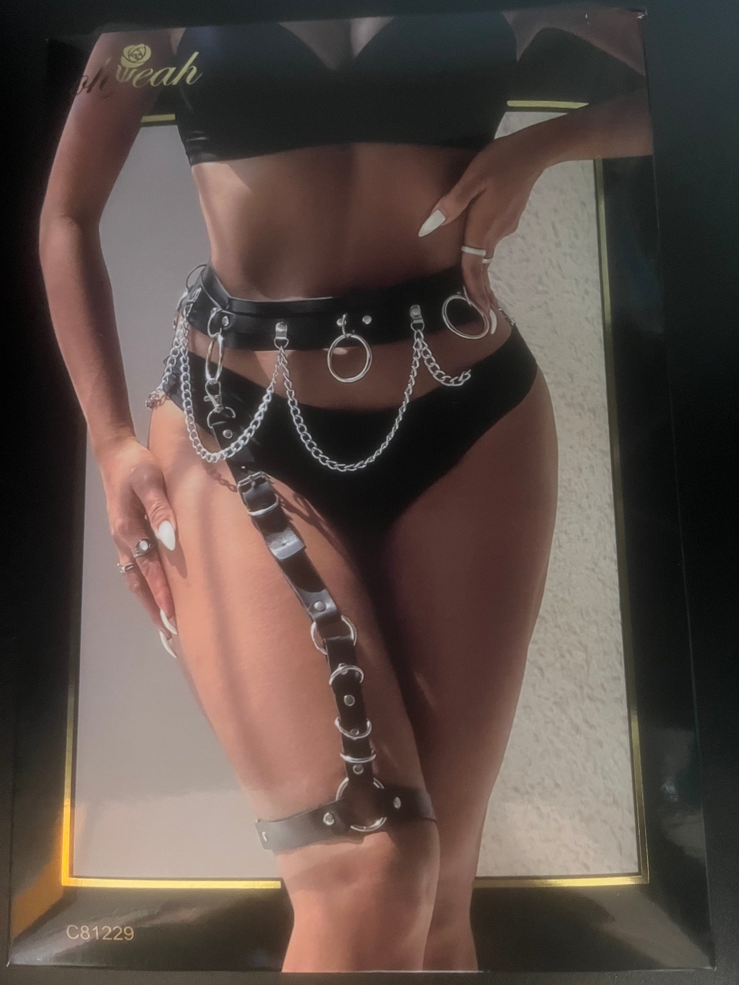 Oh Yeah Sexy Waist Belt and Thigh Garter C81229