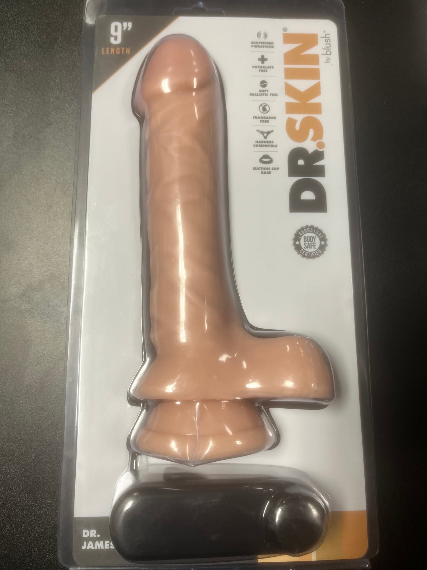 Blush Dr. James 9 Inch Vibe