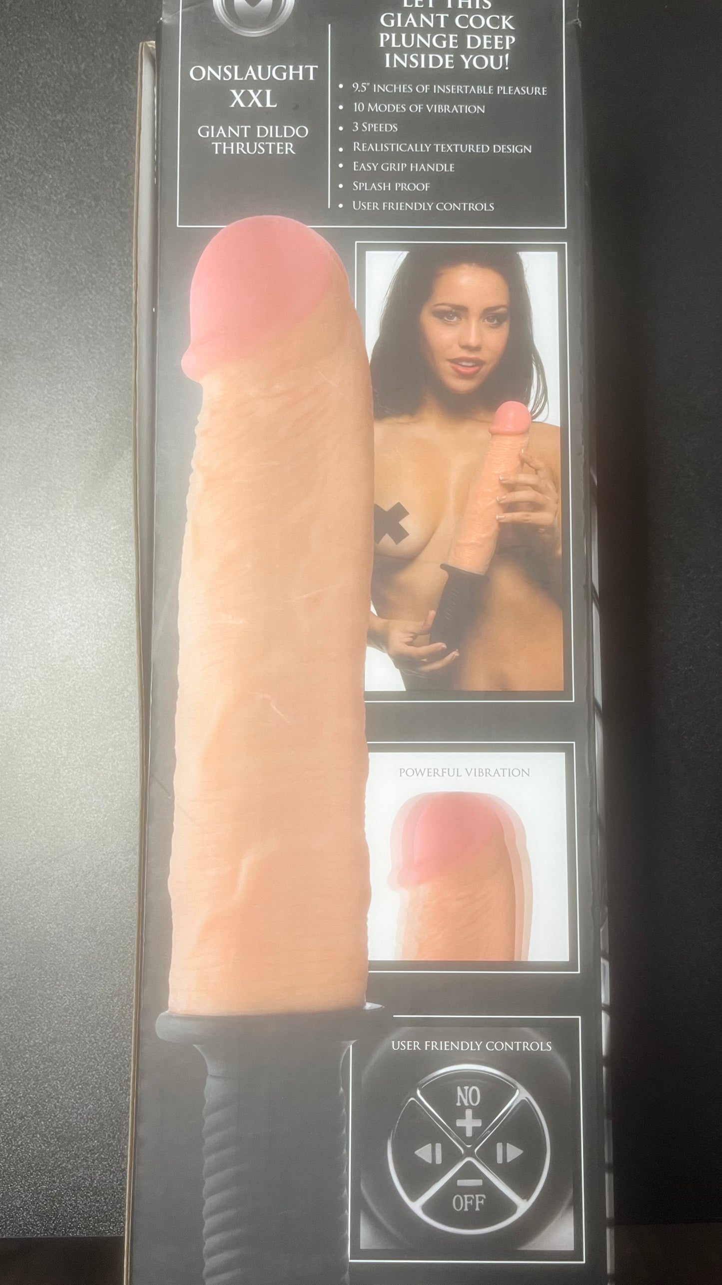 Onslaught XXL Giant Dildo Thruster
