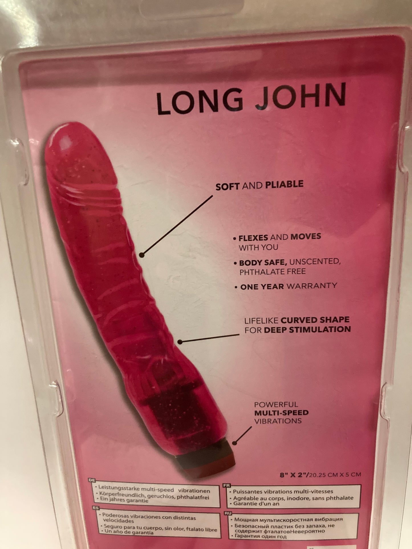 CalExotics Hot Pinks Long John Vibe