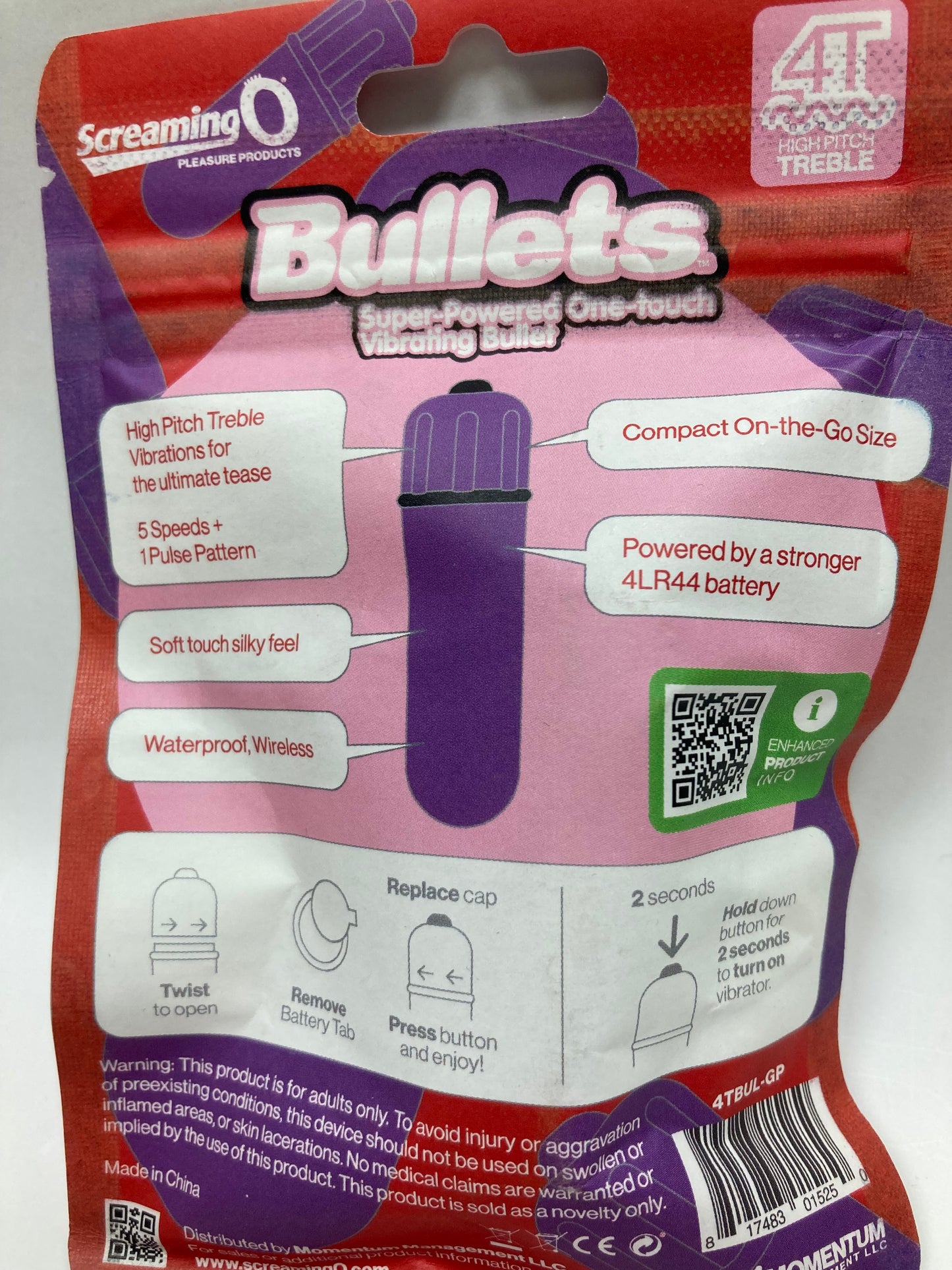 Screaming O Bullets -Treble