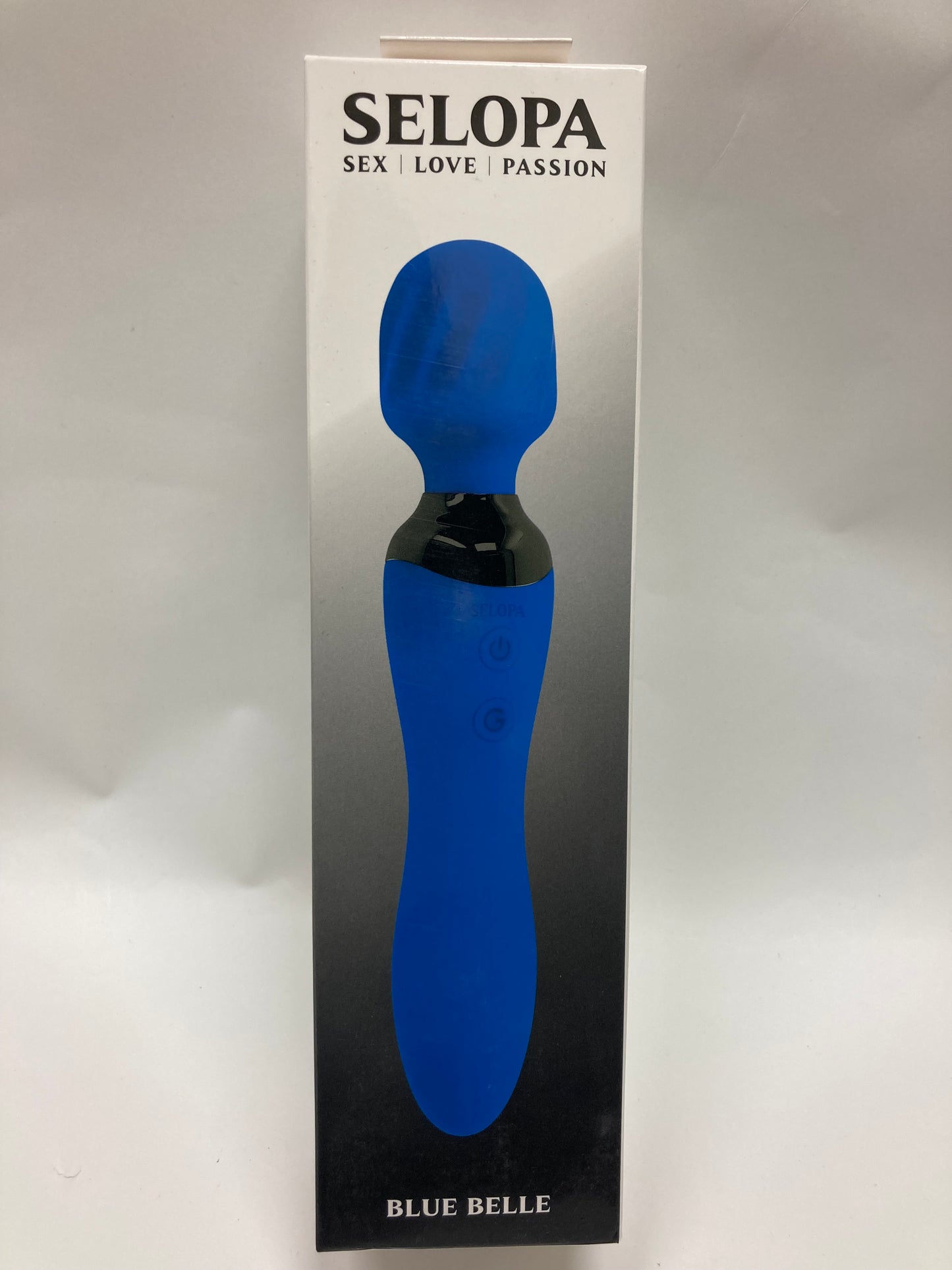 Selopa Blue Belle Wand Vibe in Blue