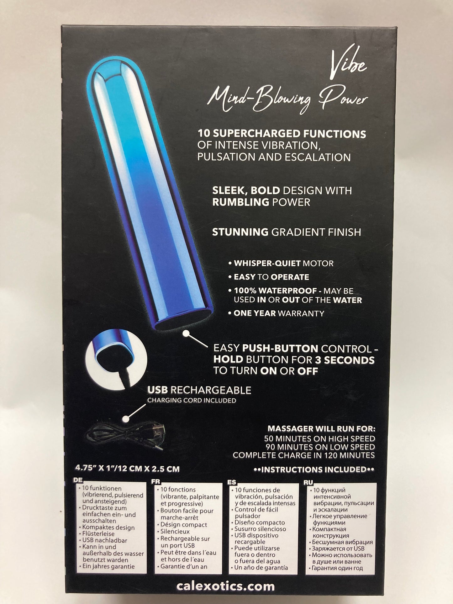 Glam Fierce Power Rechargeable Vibe