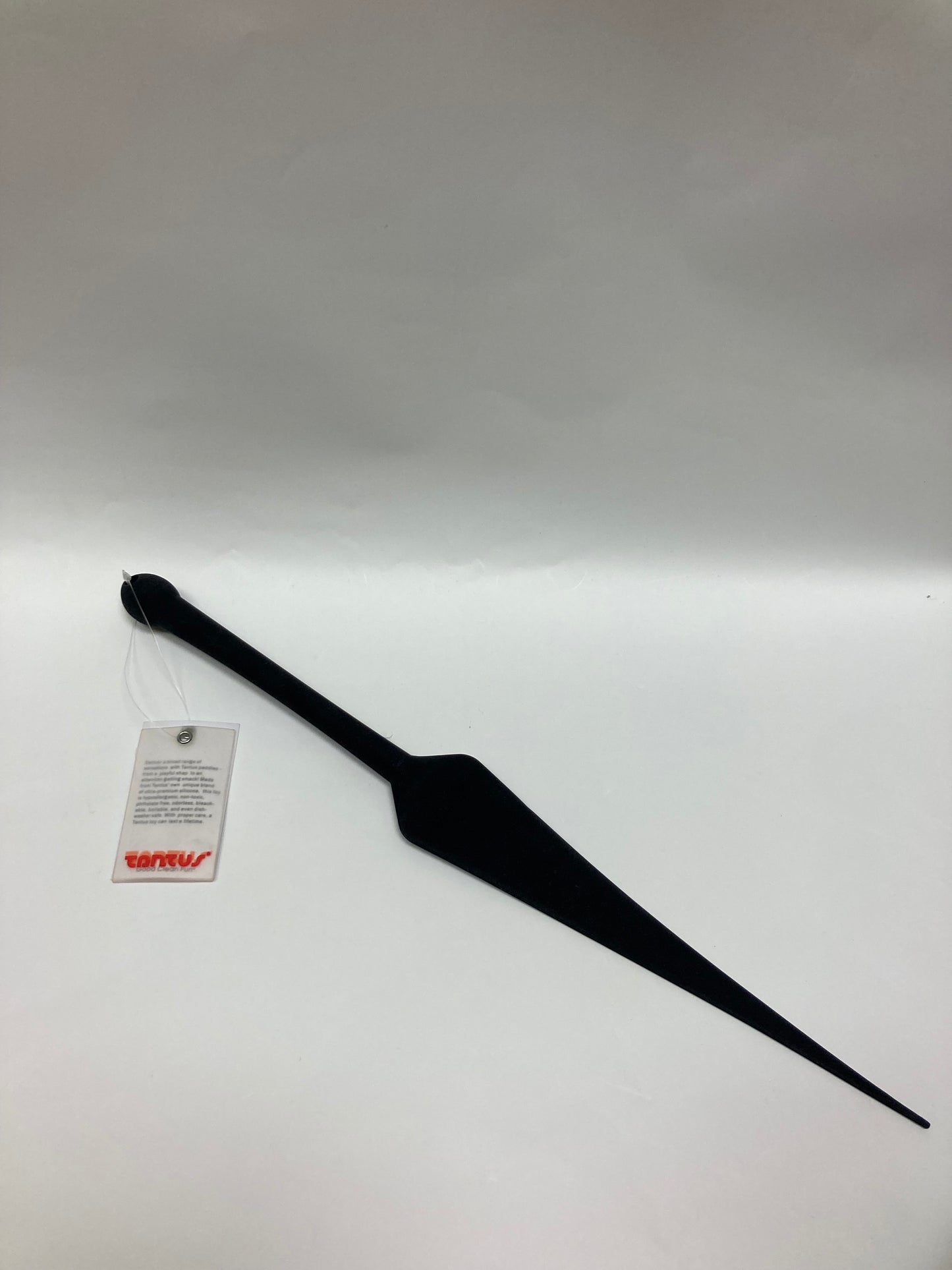 Tantus Dragon Tail Premium Silicone Paddle in Black