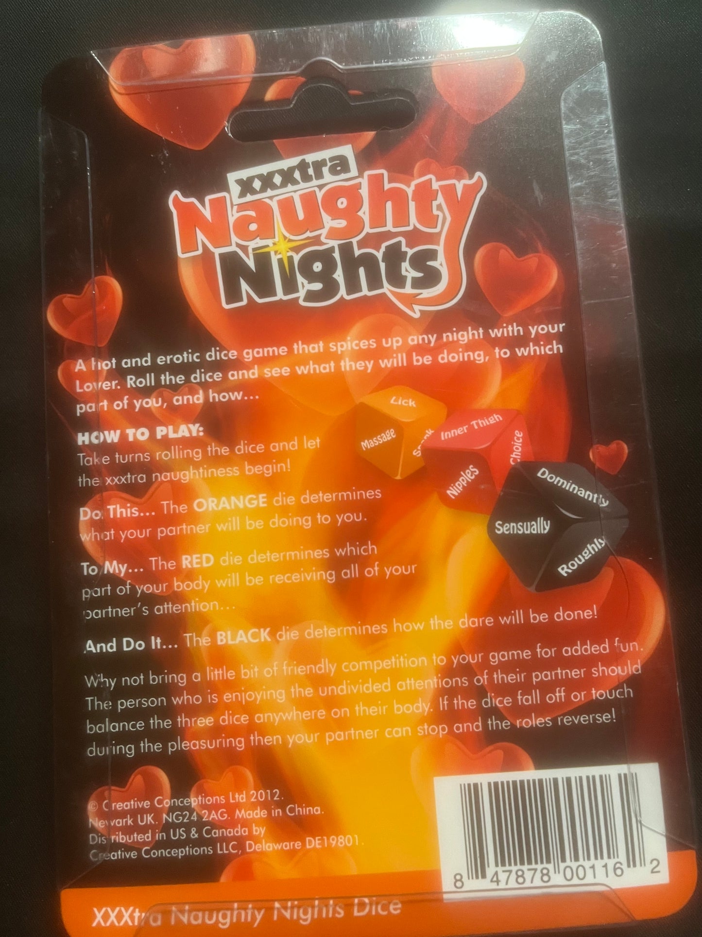 XXXtra Naughty Nights Erotic Dare Dice