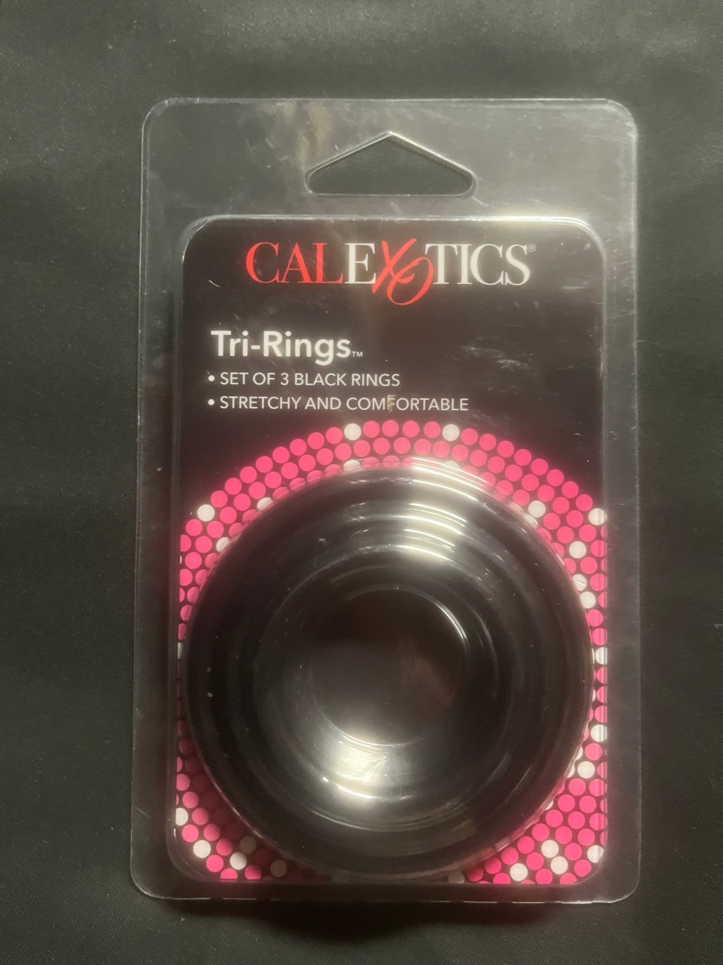 CalExotics Tri-Rings Cock Ring Set