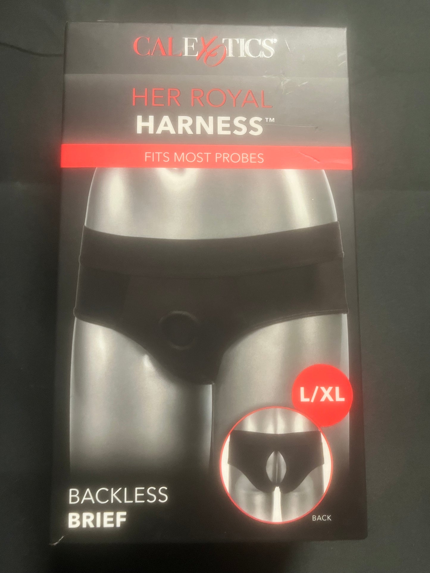 CalExotics Her Royal Harness Backless Brief