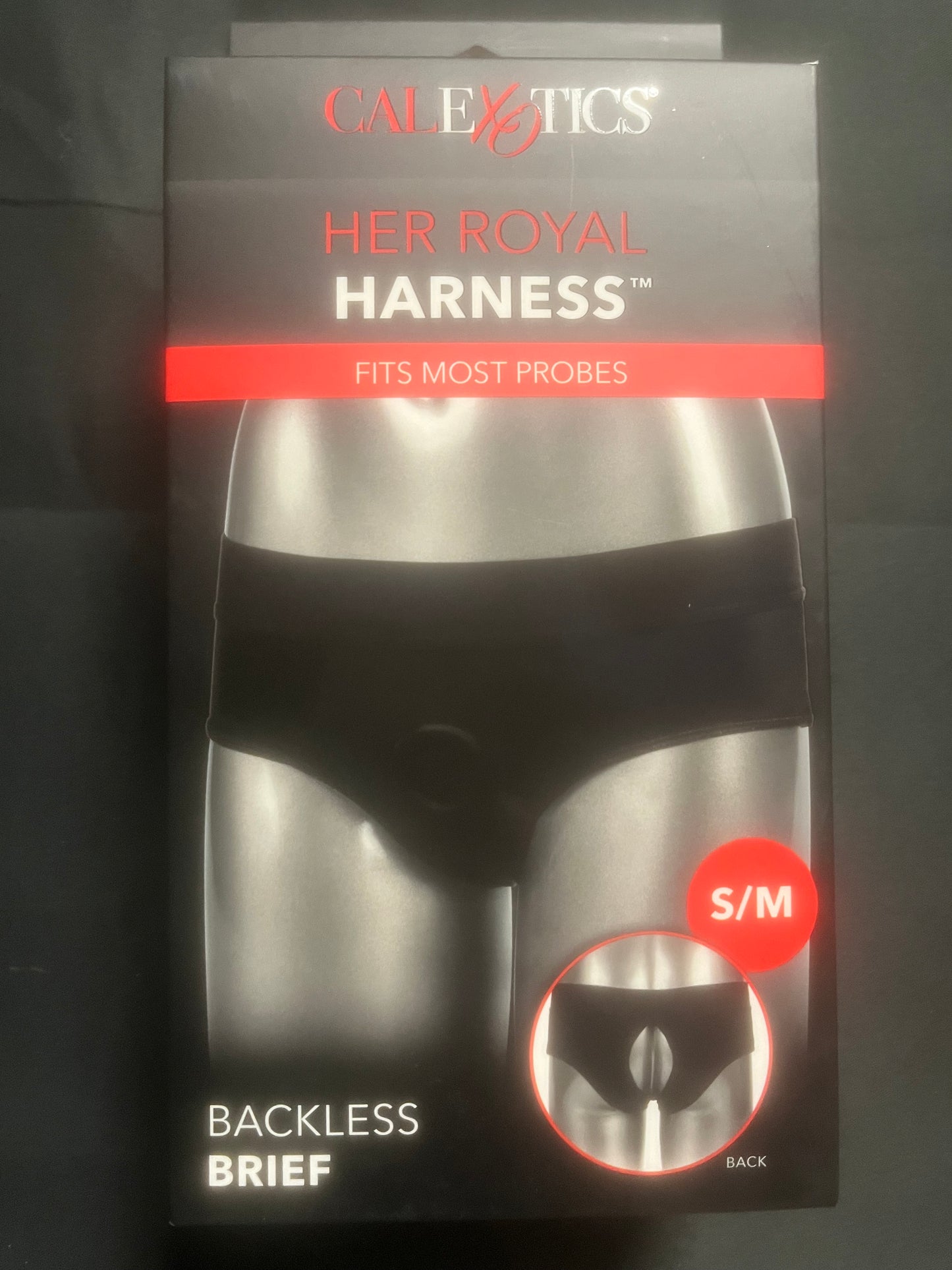 CalExotics Her Royal Harness Backless Brief