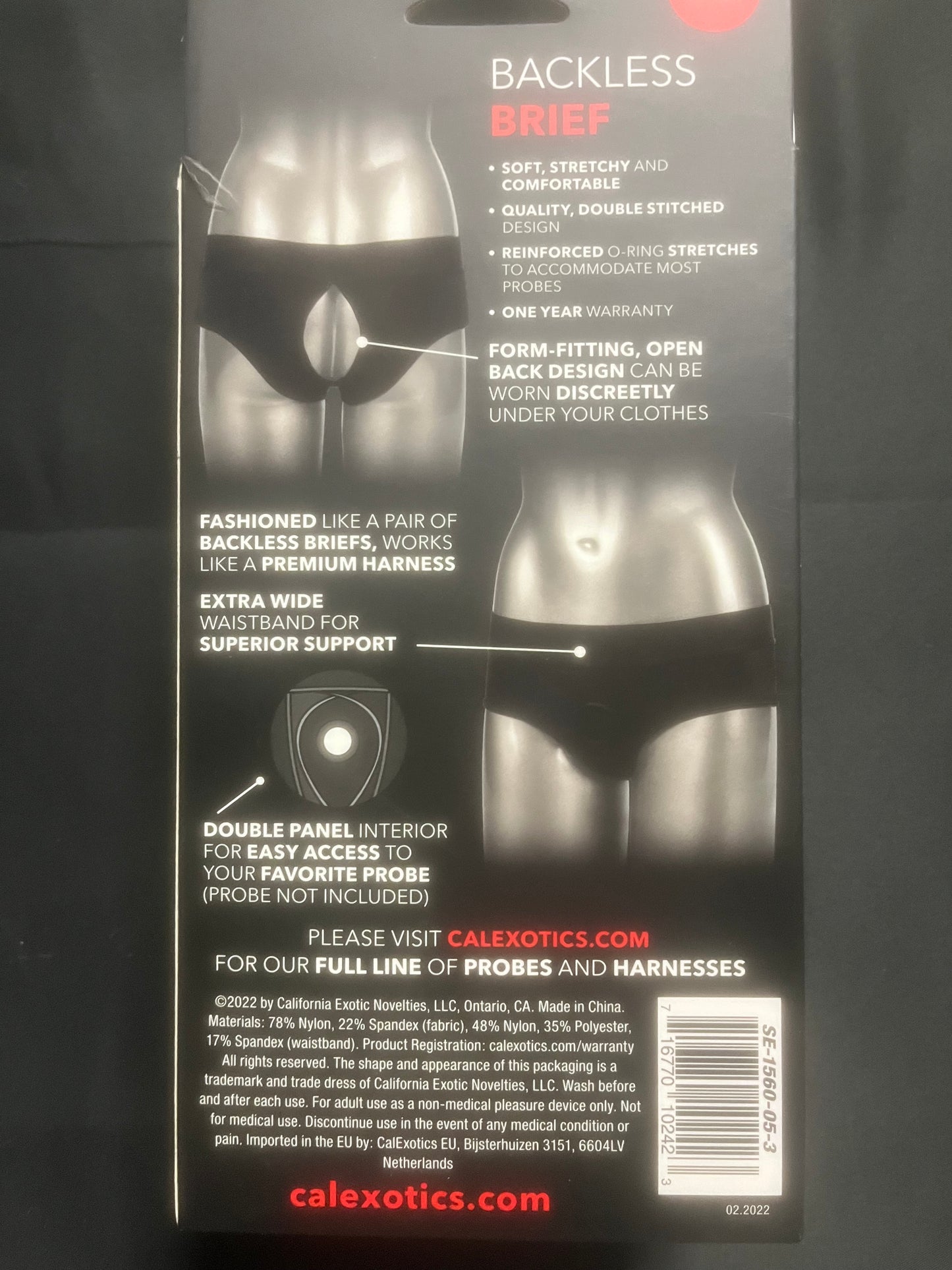 CalExotics Her Royal Harness Backless Brief