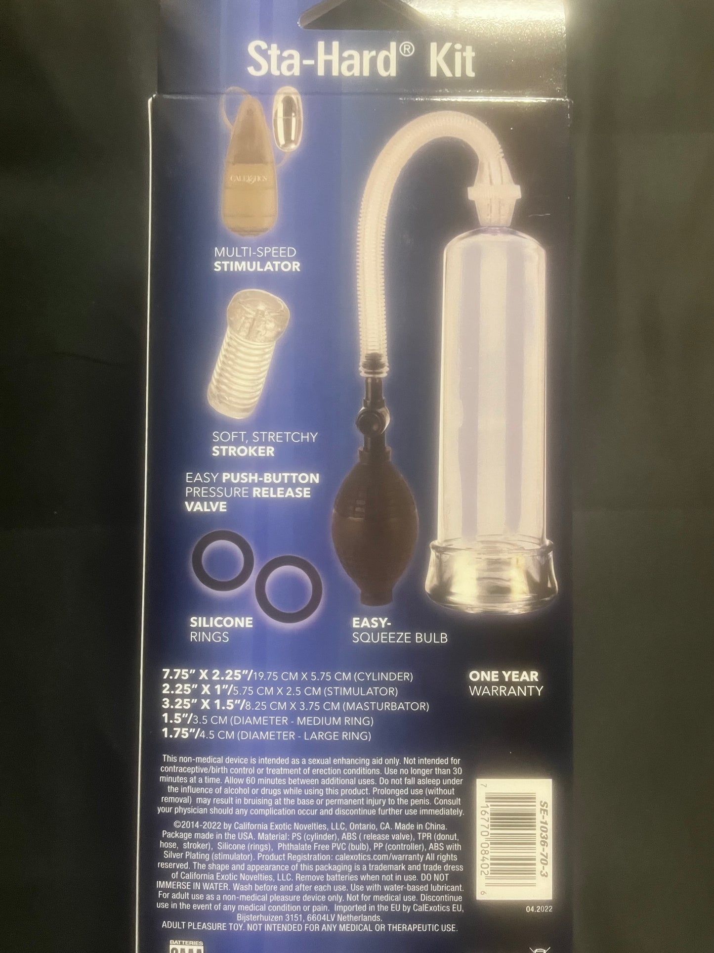 CalExotics Apollo Sta-Hard Pump Kit