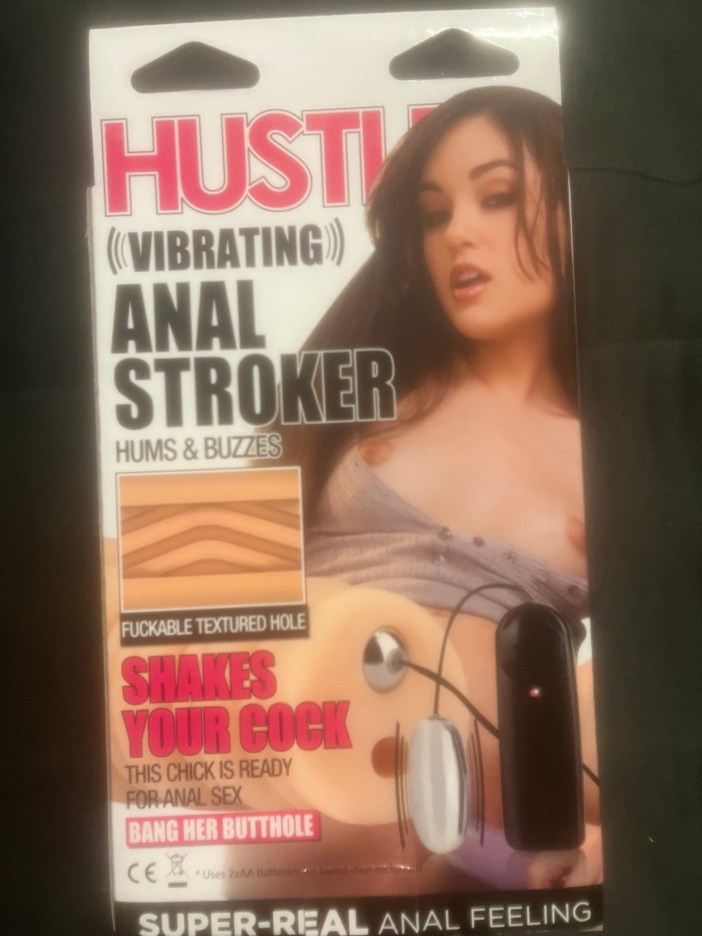 Hustler Barely Legal Vibrating Anal Stroker