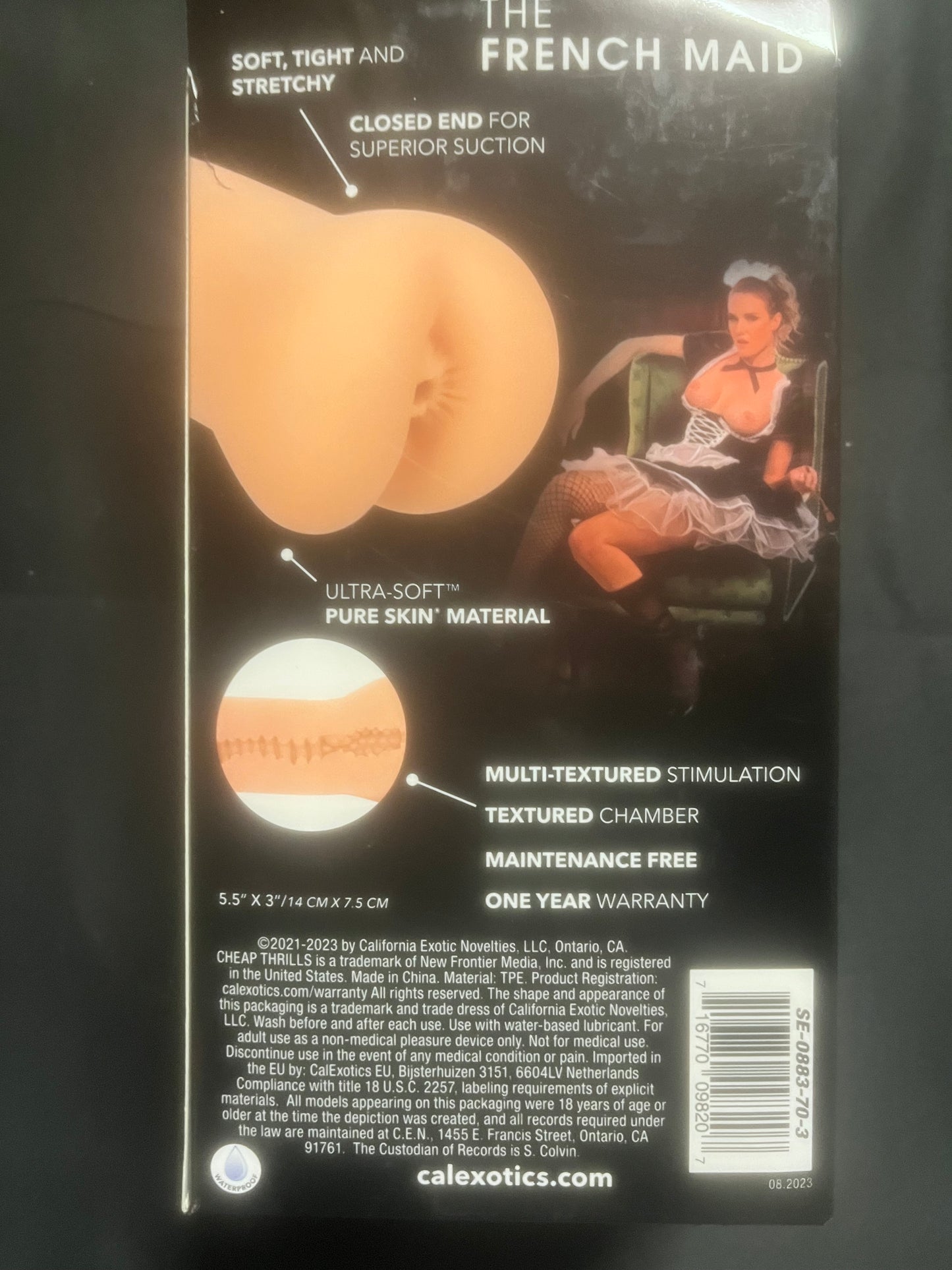 CalExotics Cheap Thrills The French Maid Stroker