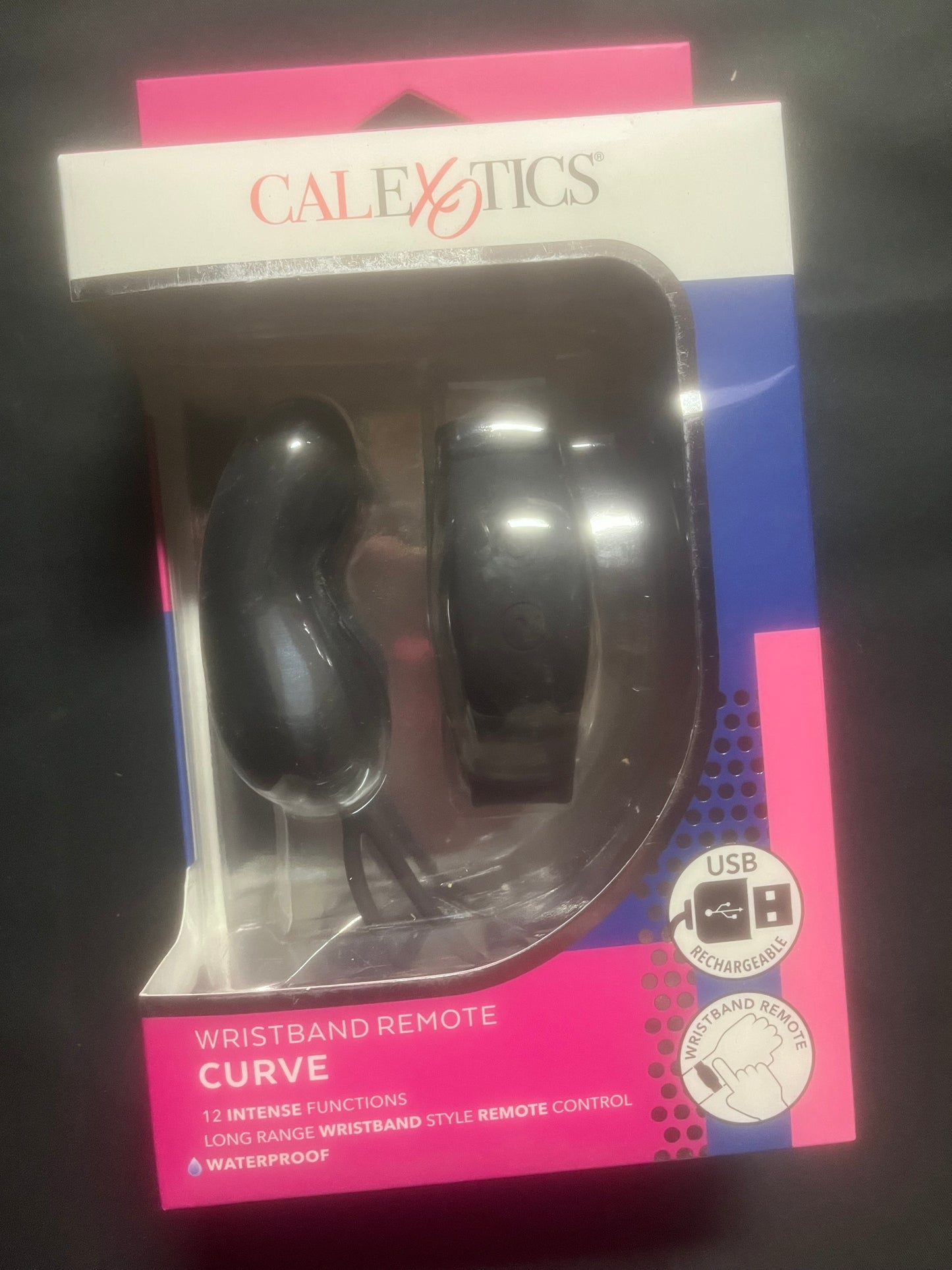 CalExotics Curve Vibe with Wristband Remote