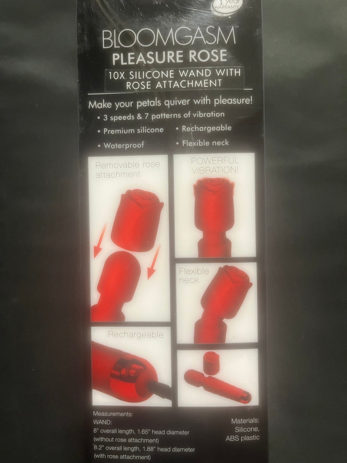 Bloomgasm Pleasure Rose Wand