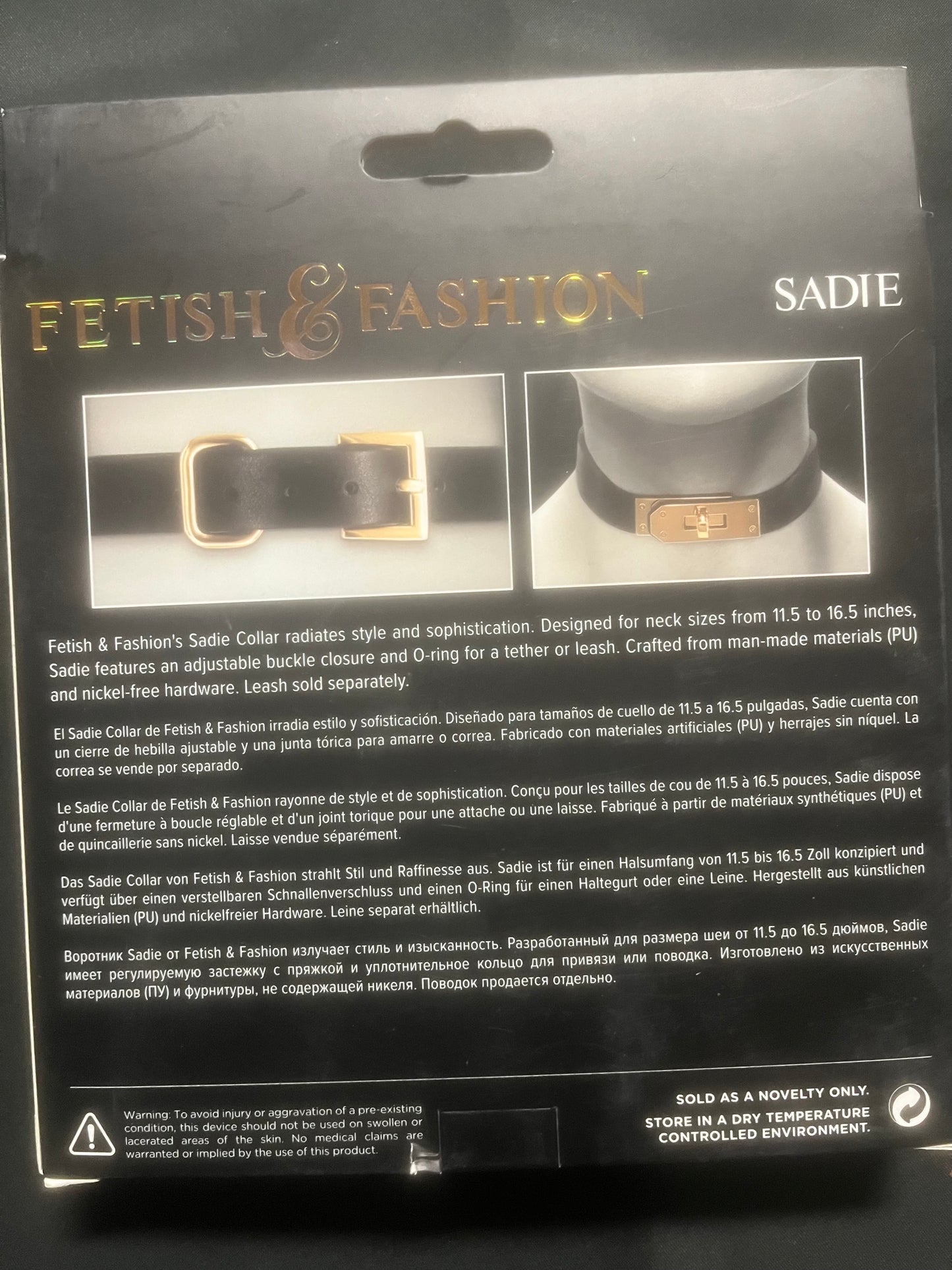 NS Novelties Fetish & Fashion Sadie Collar