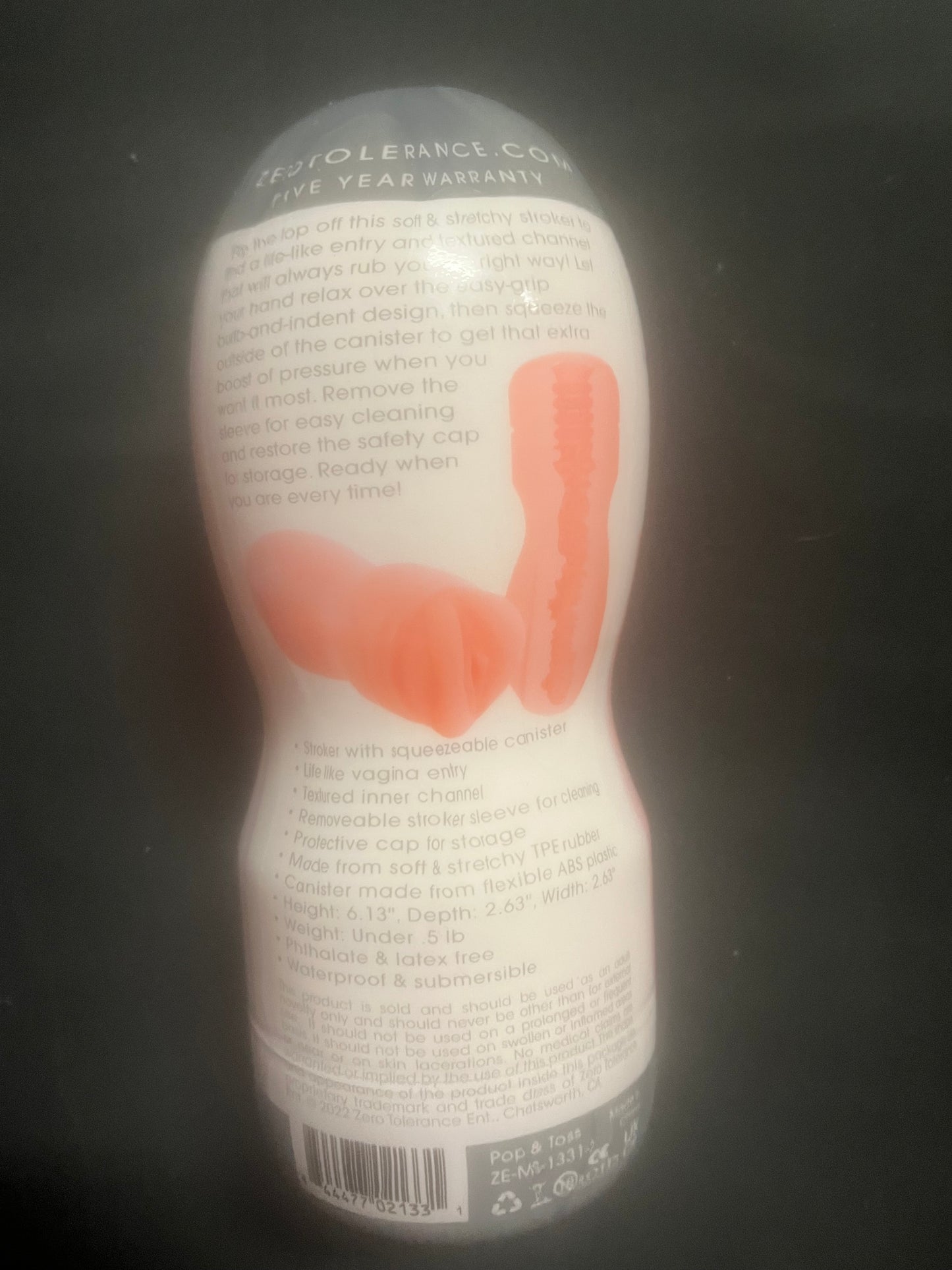 Zero Tolerance Pop & Toss Pocket Stroker