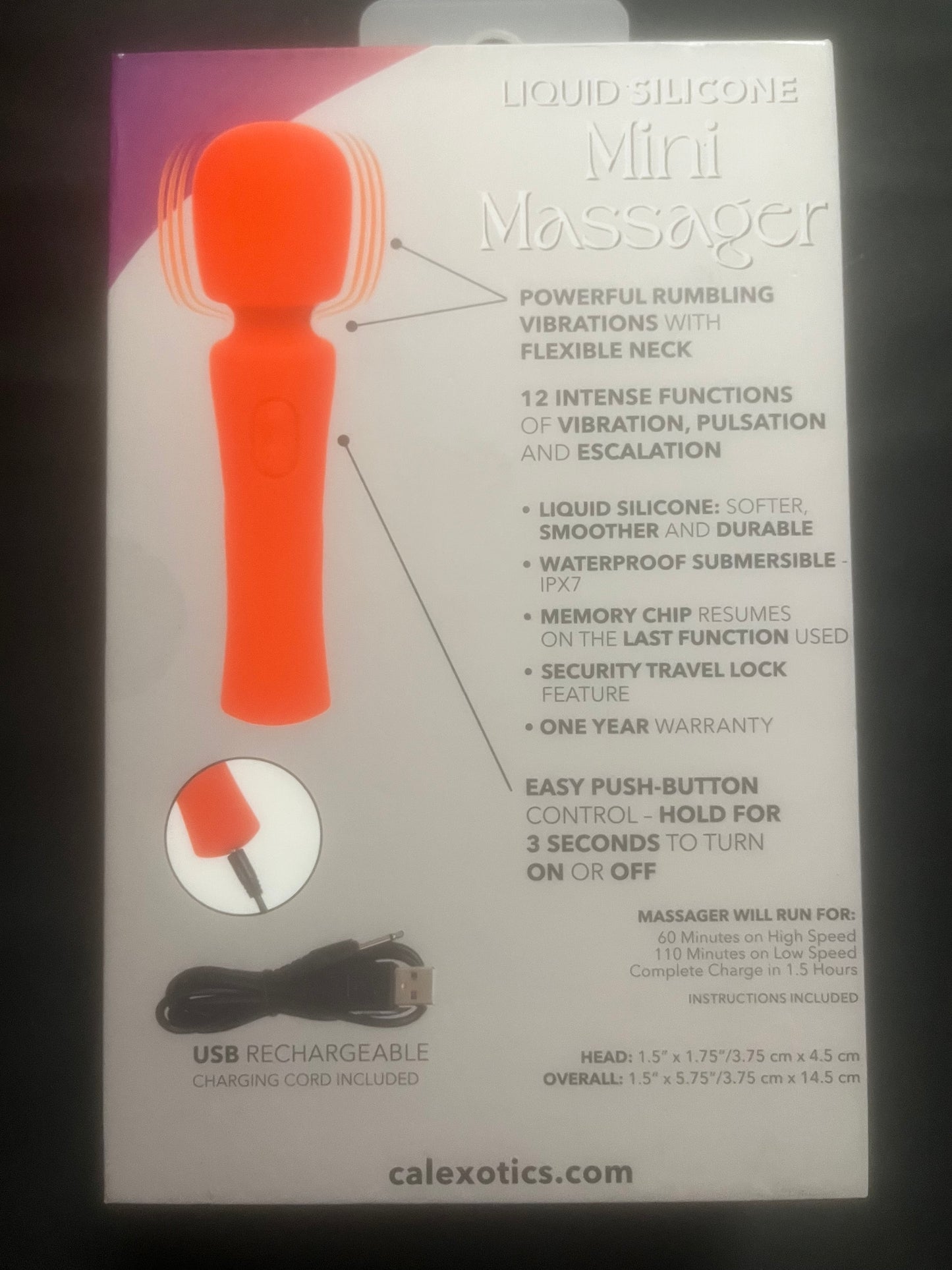 CalExotics Stella Silicone Mini Massager