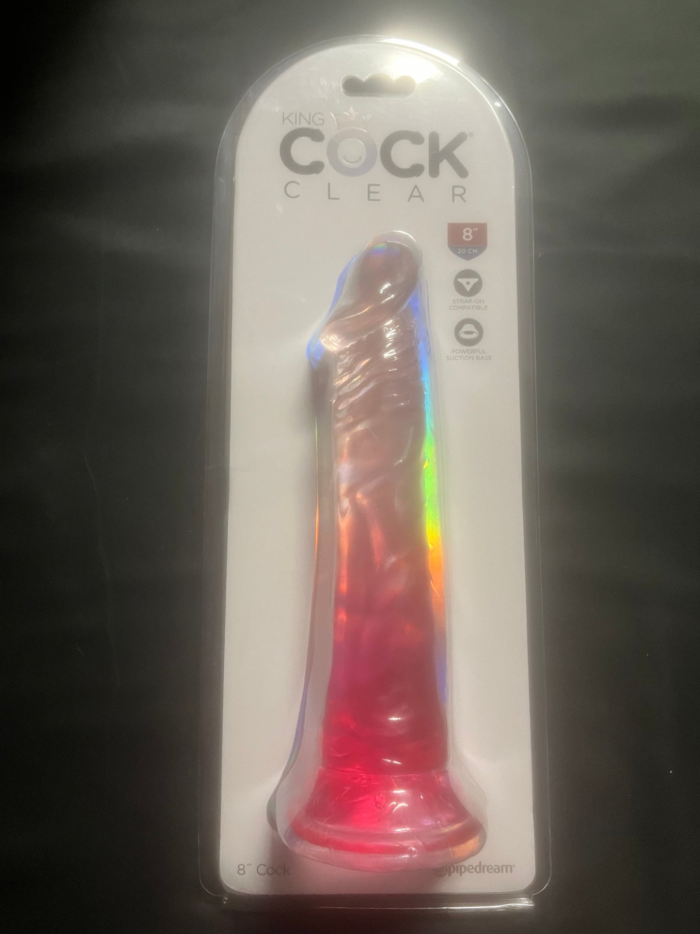 King Cock 8 Inch Dildo
