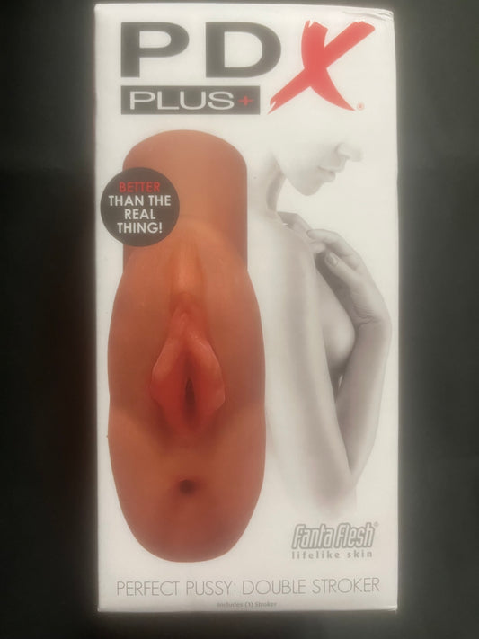 PDX Plus Perfect Pussy Double Stroker