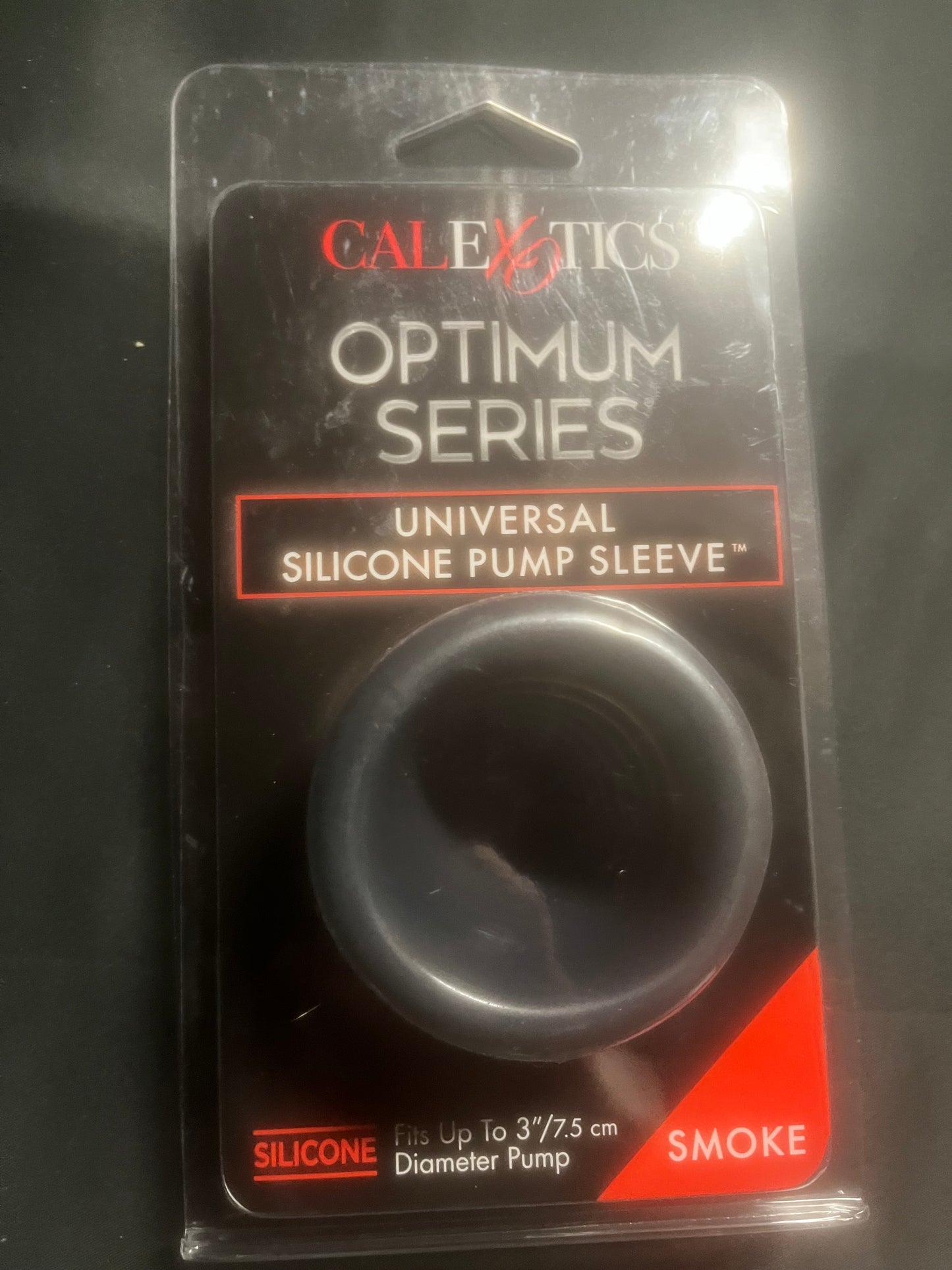 Universal Silicone Pump Sleeve in Smoke