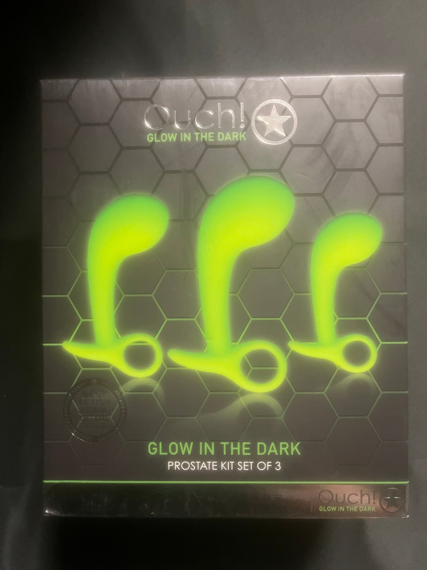 Ouch! Glow in the Dark Prostate Kit