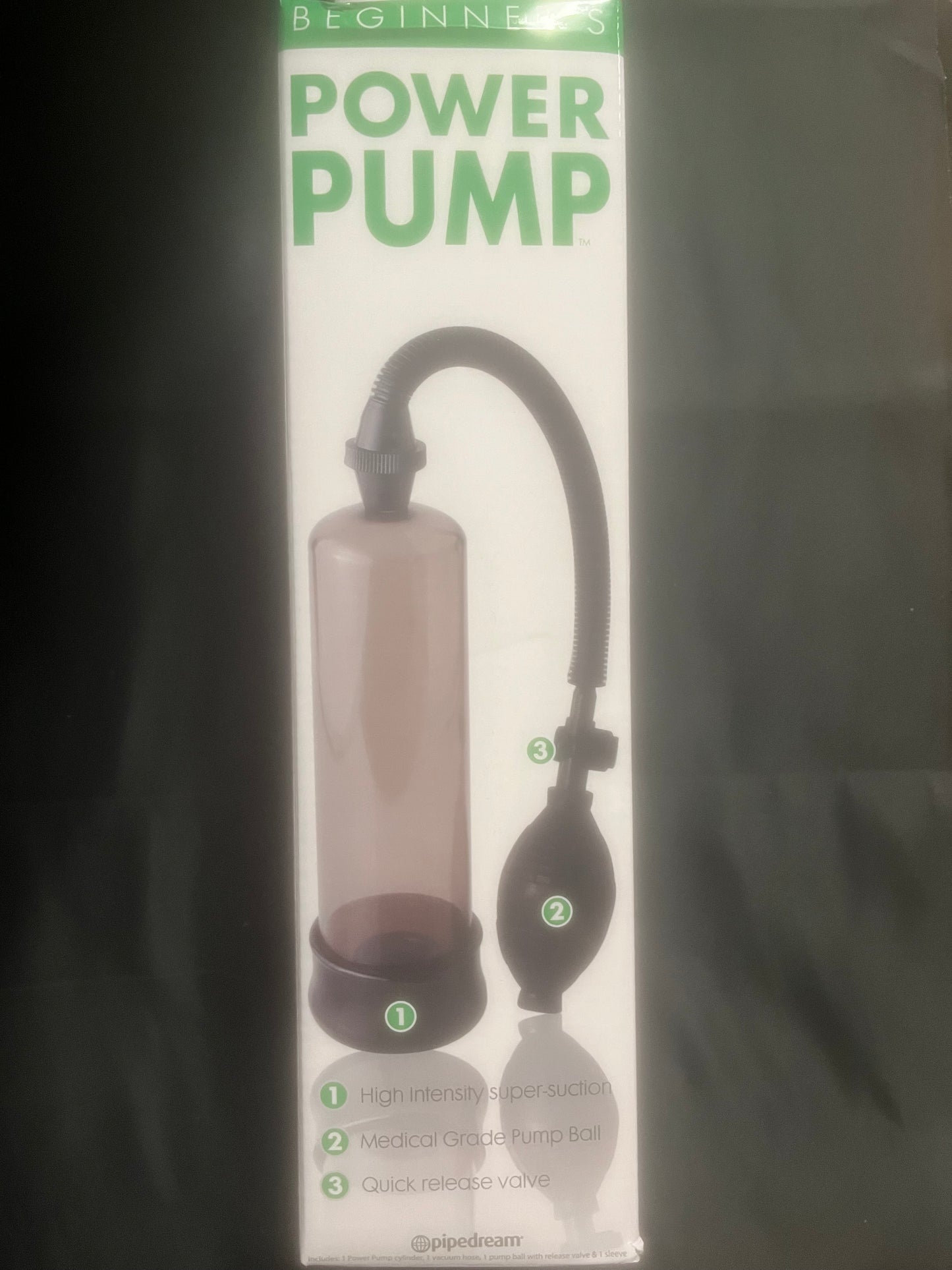 Pipedream Beginner's Power Pump in Smoke