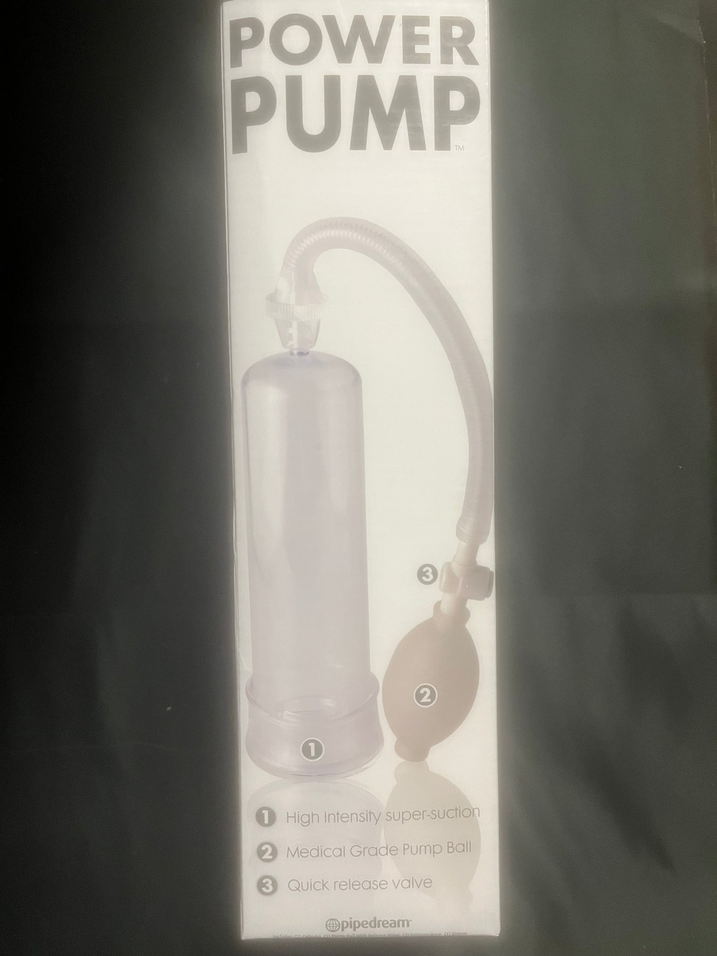 Pipedream Beginner's Power Pump in Clear