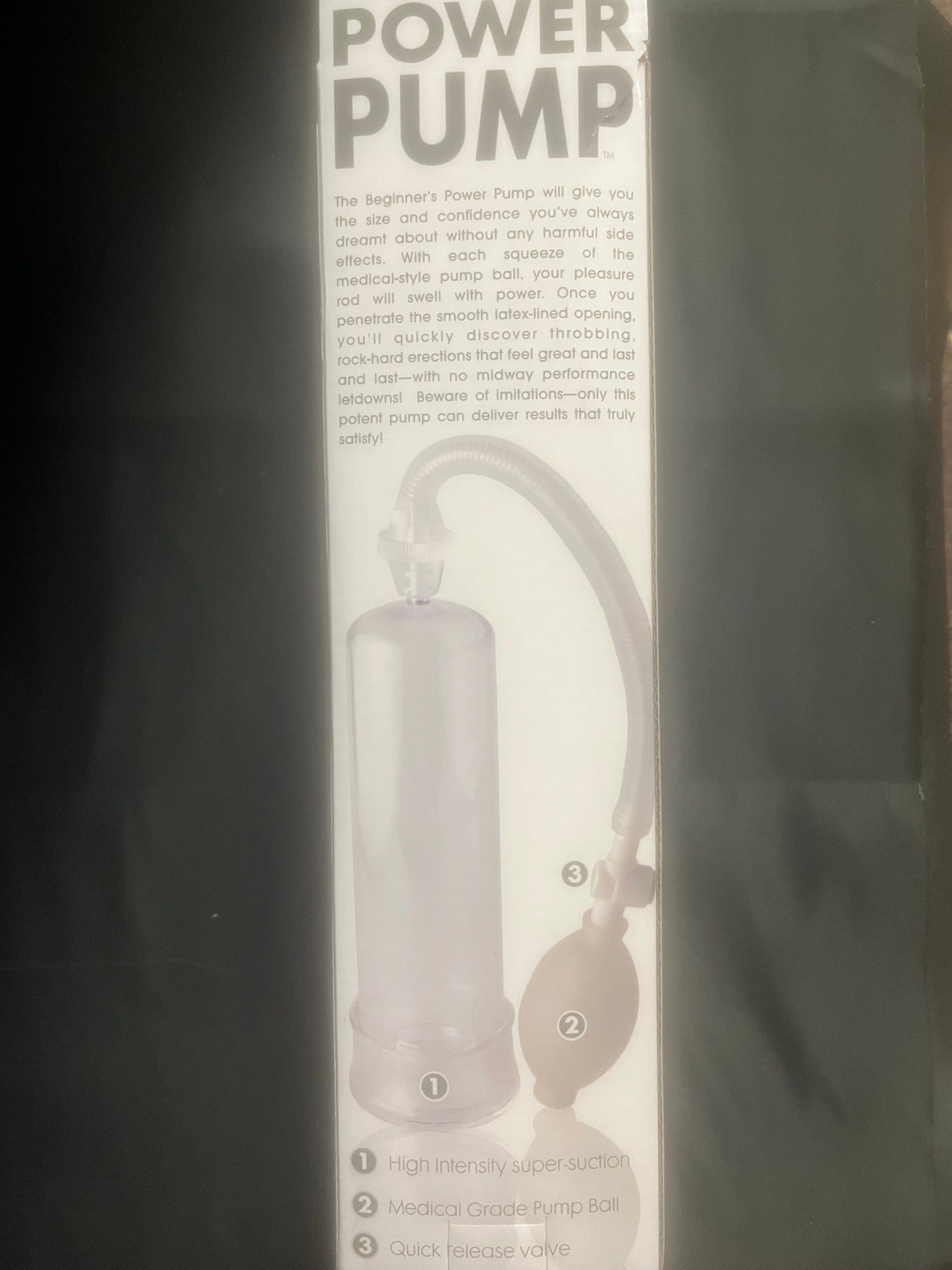 Pipedream Beginner's Power Pump in Clear