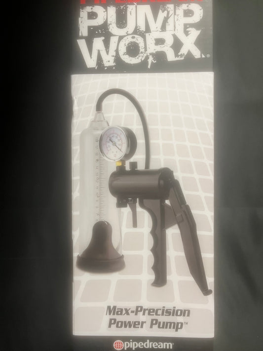 PipeDream Max-Precision Power Pump in Black