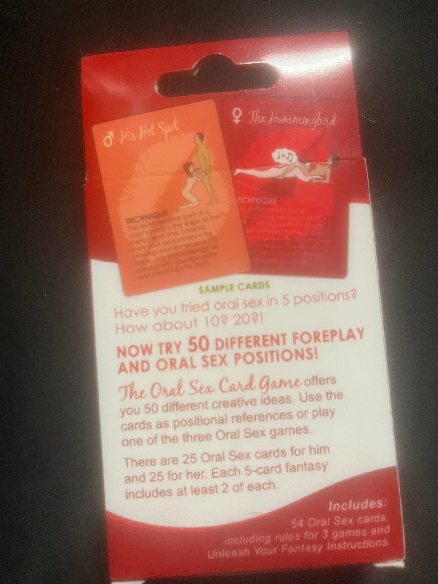 The Oral Sex Adventures Card Game