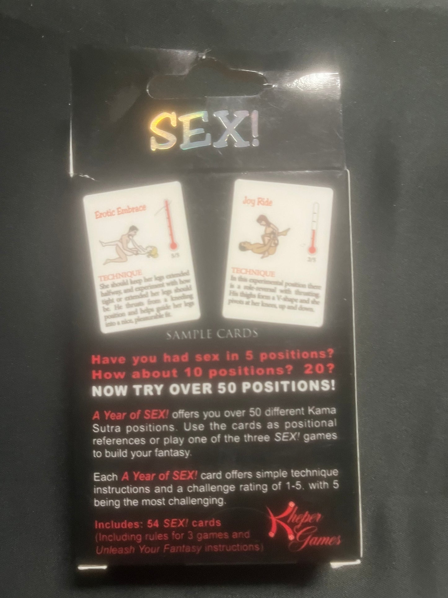 Sex! Card Game