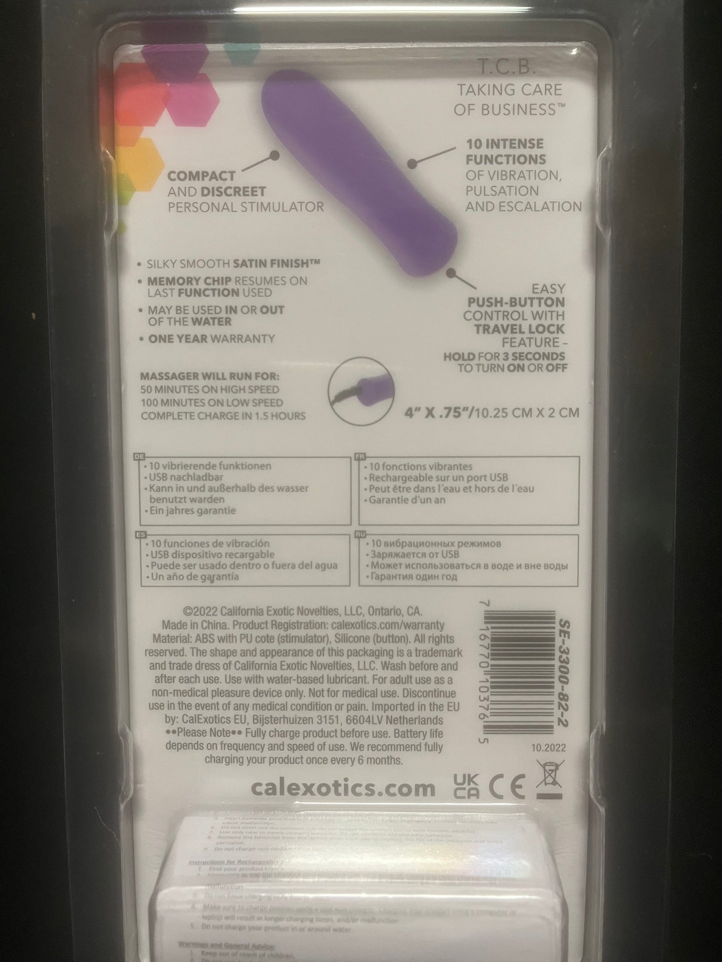 Calexotics Kyst Taking Care of Business Vibrator