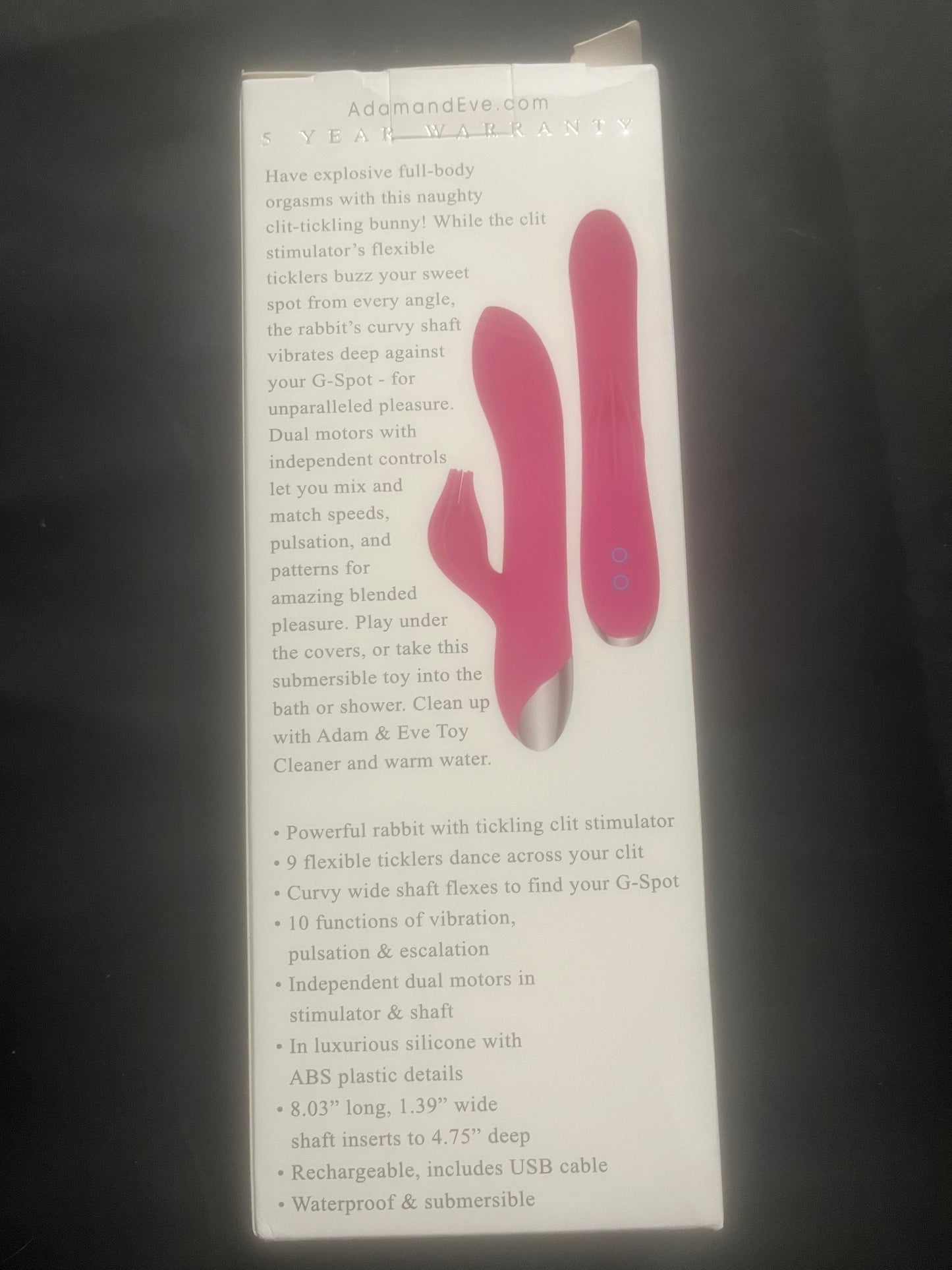 Eve's Clit Tickling Rabbit Vibe