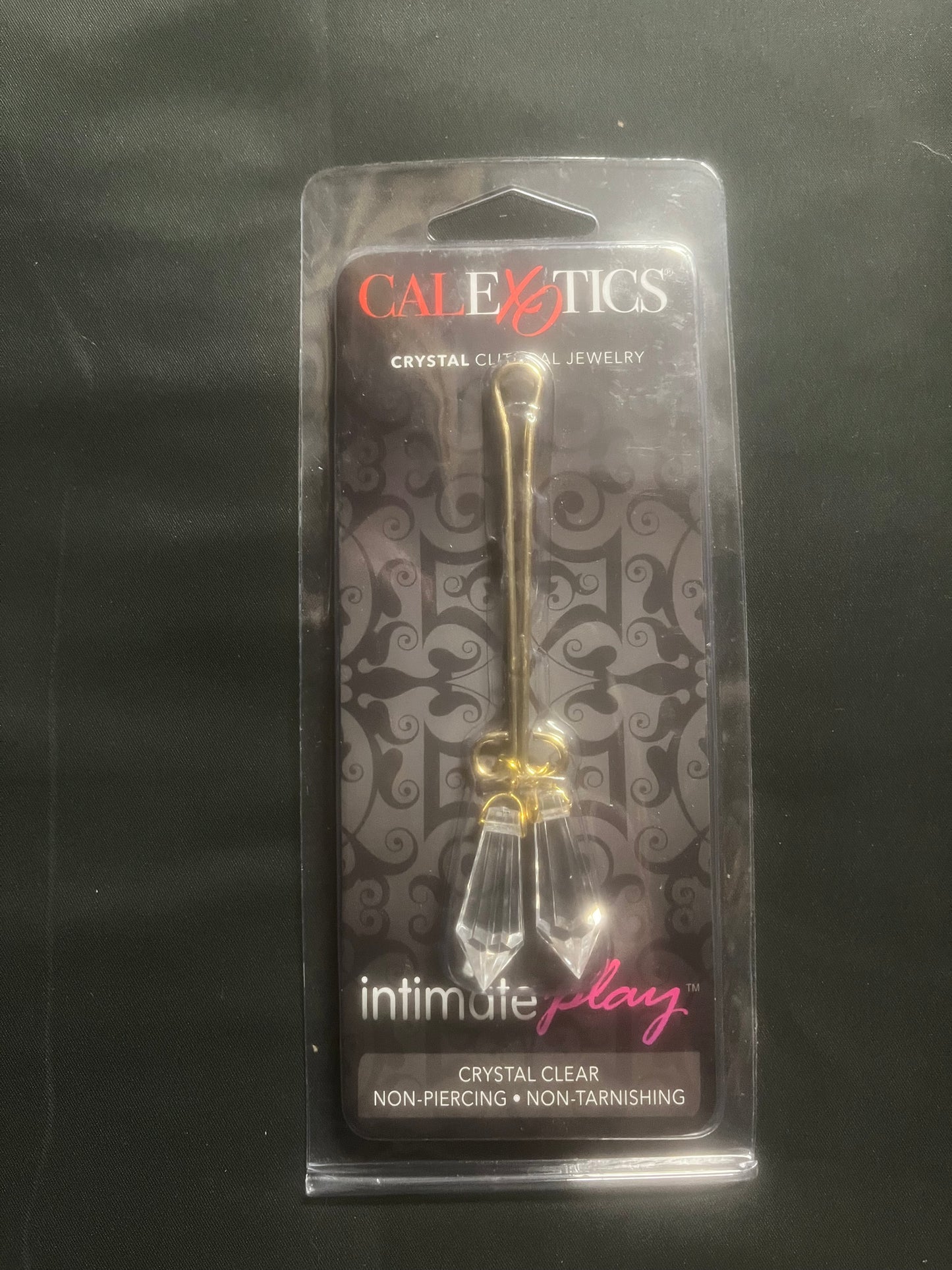 CalExotics Cleopatra Non-Piercing Clit Jewelry in Crystal Clear