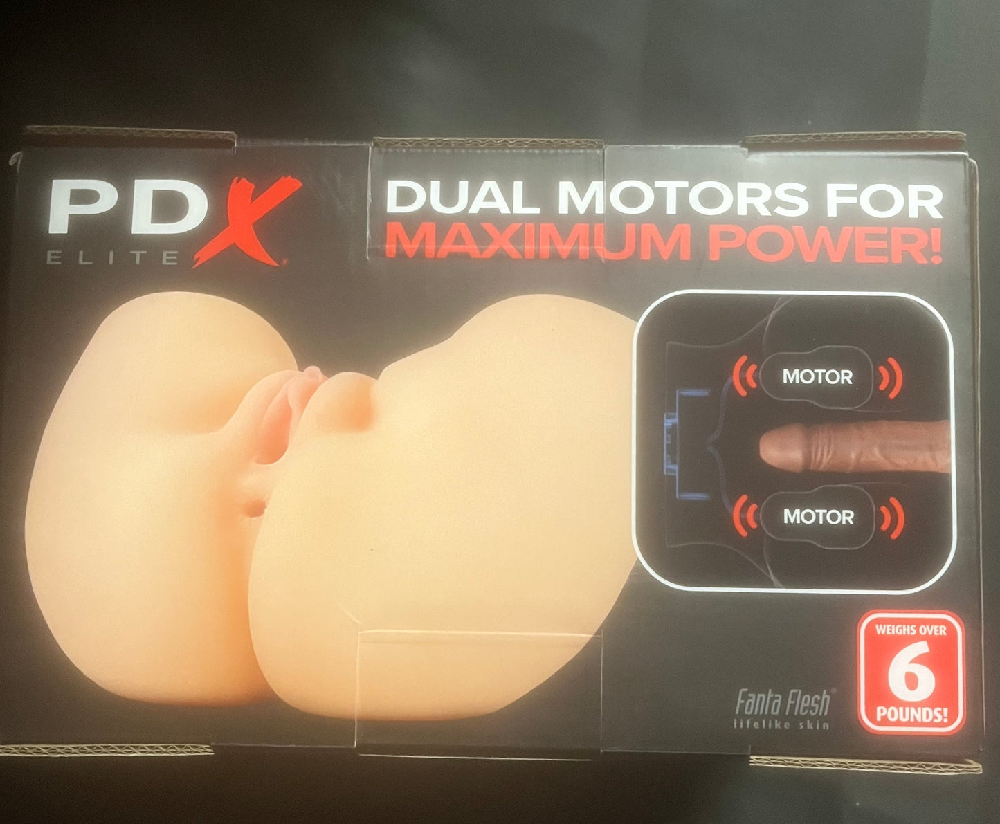 PipeDream PDX Elite Shake That Ass Vibrating Masturbator
