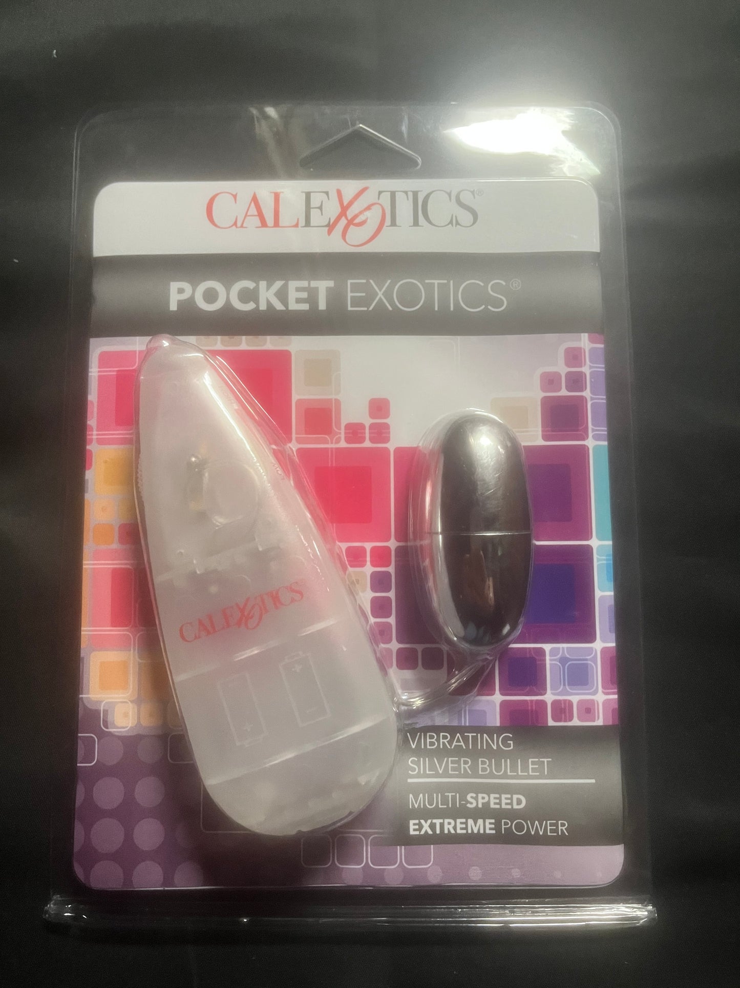 CalExotics Pocket Exotics Silver Bullet Vibe