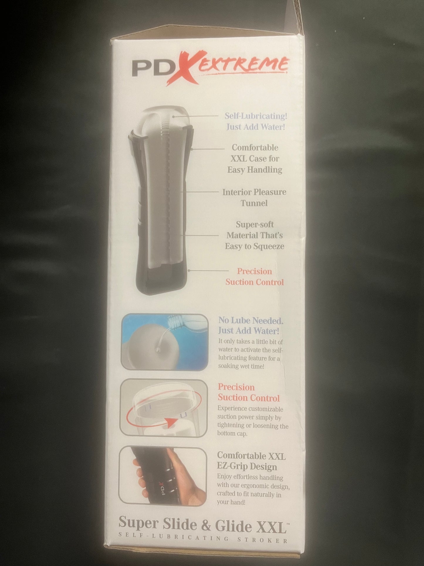 Pipedream PDX Wet Strokers Super Slide & Glide XXL Stroker