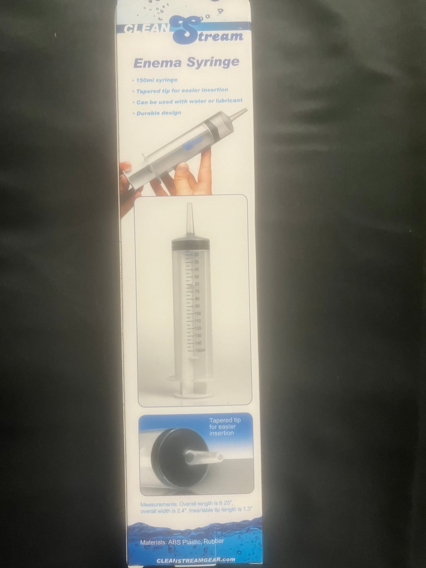 XR Brands Clean Stream Enema Syringe