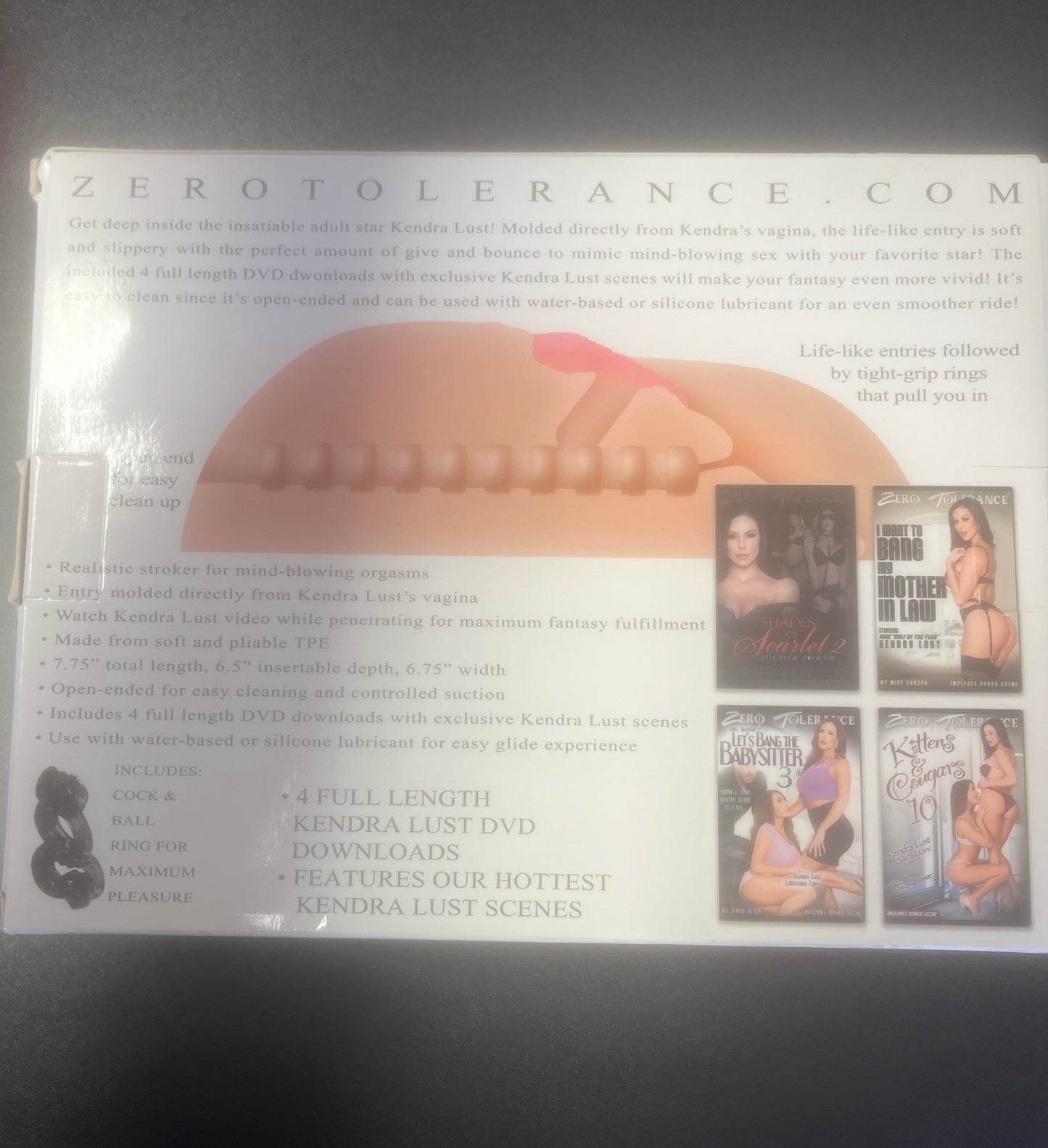 Zero Tolerance Kendra Lust Life-Sized Stroker