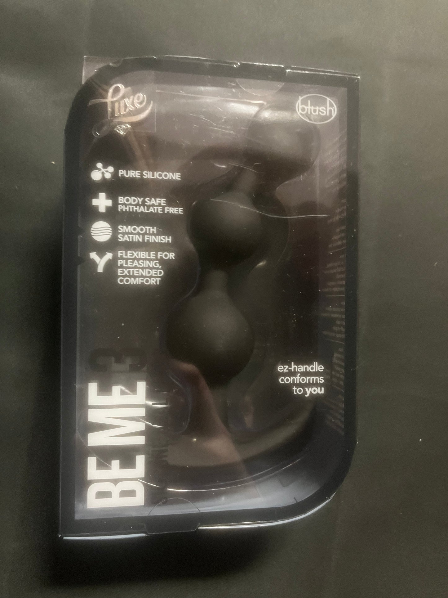 Luxe Be Me 3 Silicone Anal Beads
