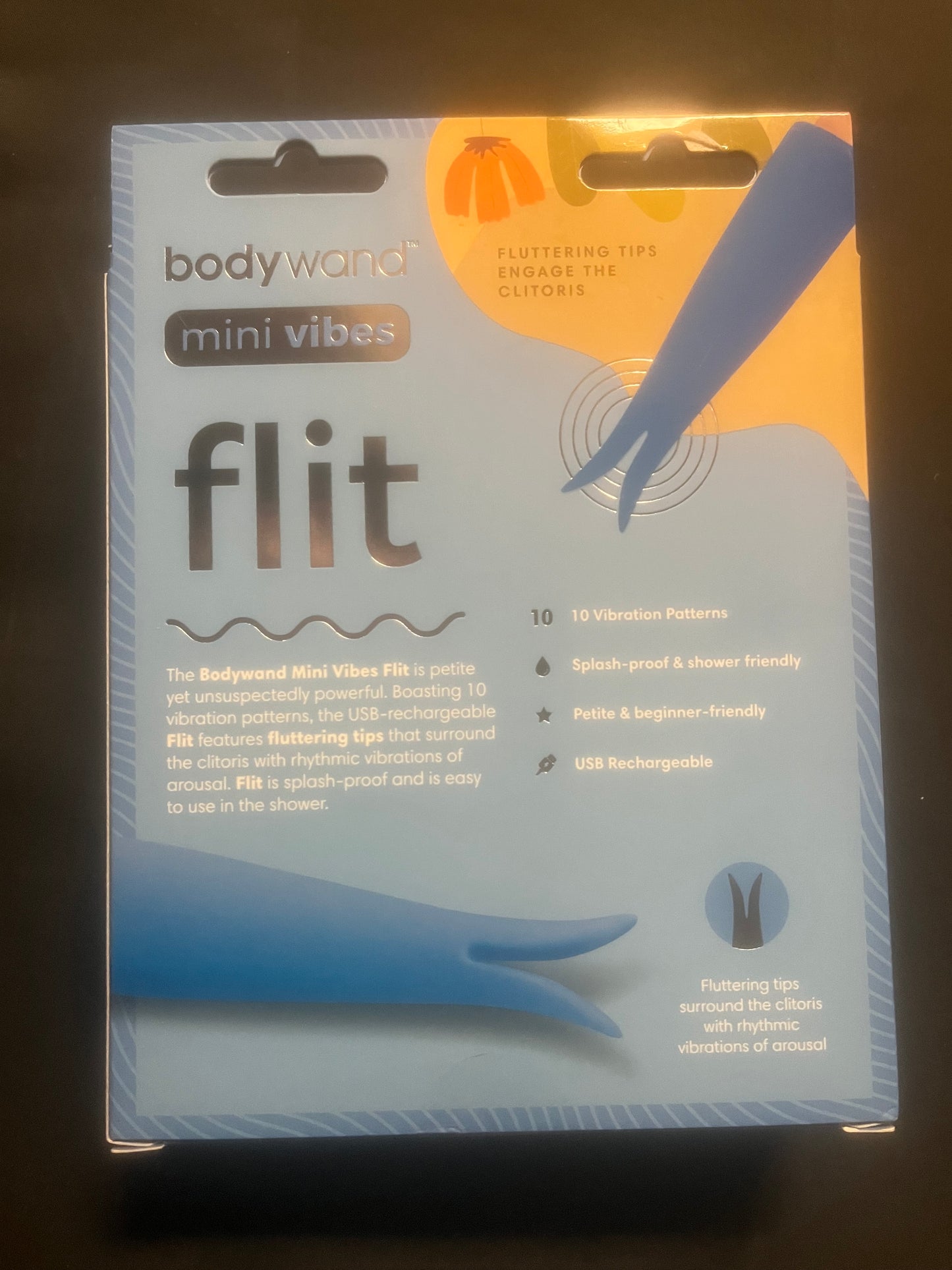 X-Gen BodyWand Mini Vibes Flit Vibe