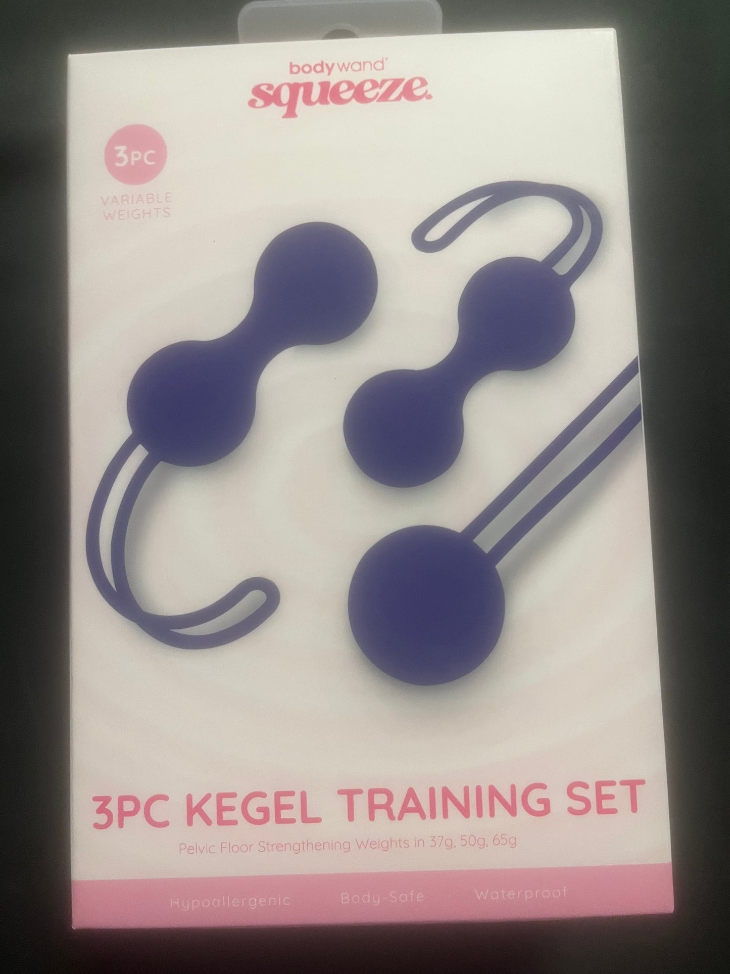 X-Gen BodyWand Squeeze 3PC Kegel Training Set